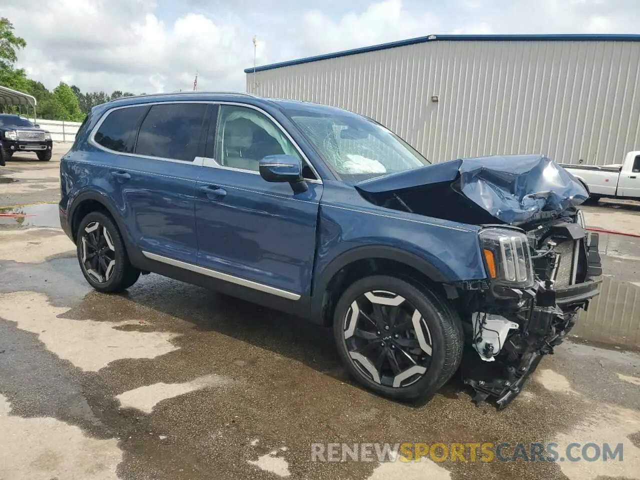 4 Фотография поврежденного автомобиля 5XYP34GC5PG342125 KIA TELLURIDE 2023