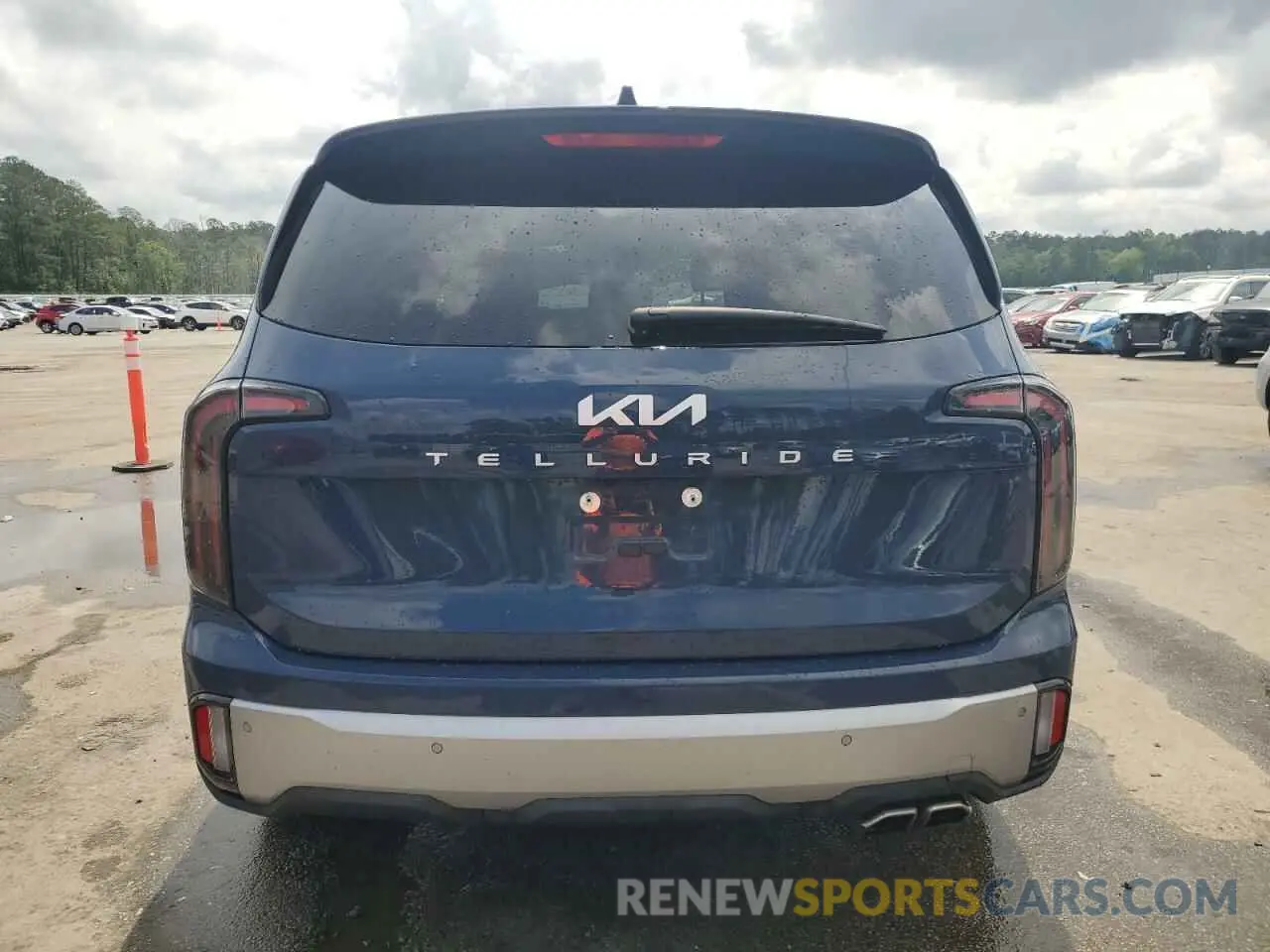 6 Фотография поврежденного автомобиля 5XYP34GC5PG342125 KIA TELLURIDE 2023