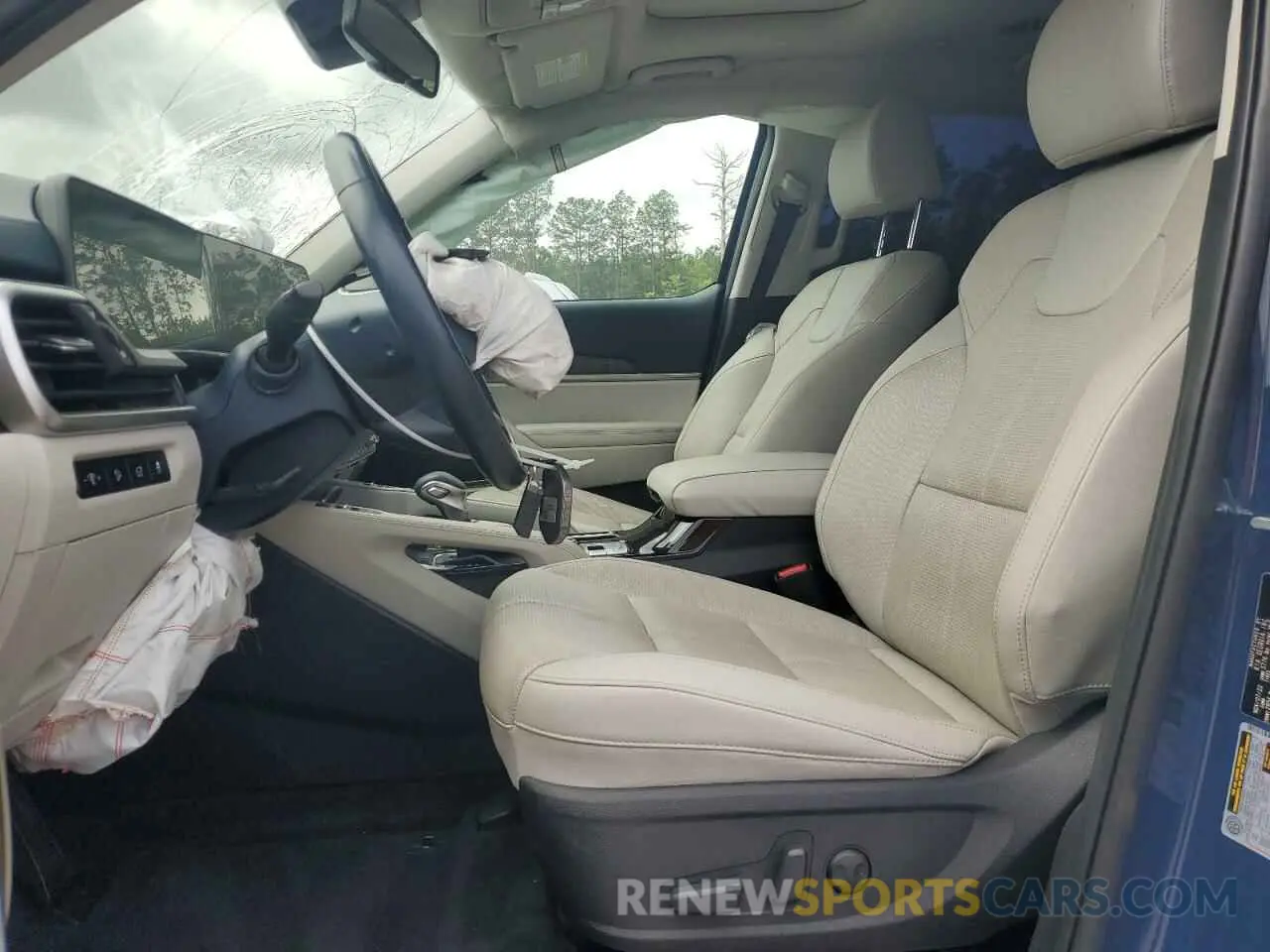 7 Фотография поврежденного автомобиля 5XYP34GC5PG342125 KIA TELLURIDE 2023