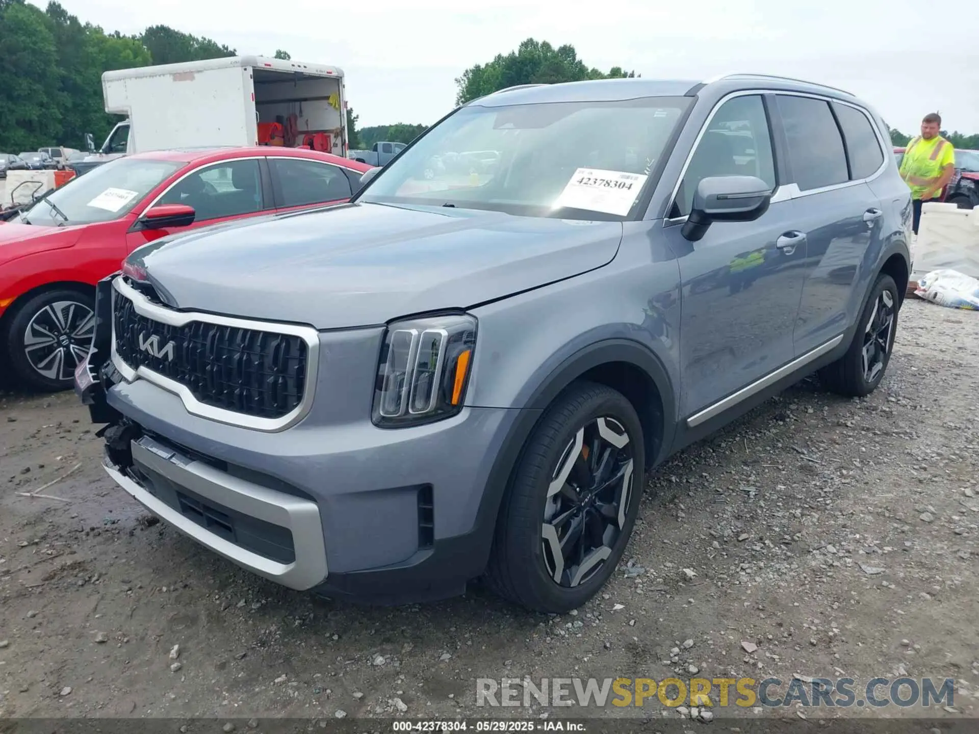 2 Photograph of a damaged car 5XYP34GC5PG408253 KIA TELLURIDE 2023