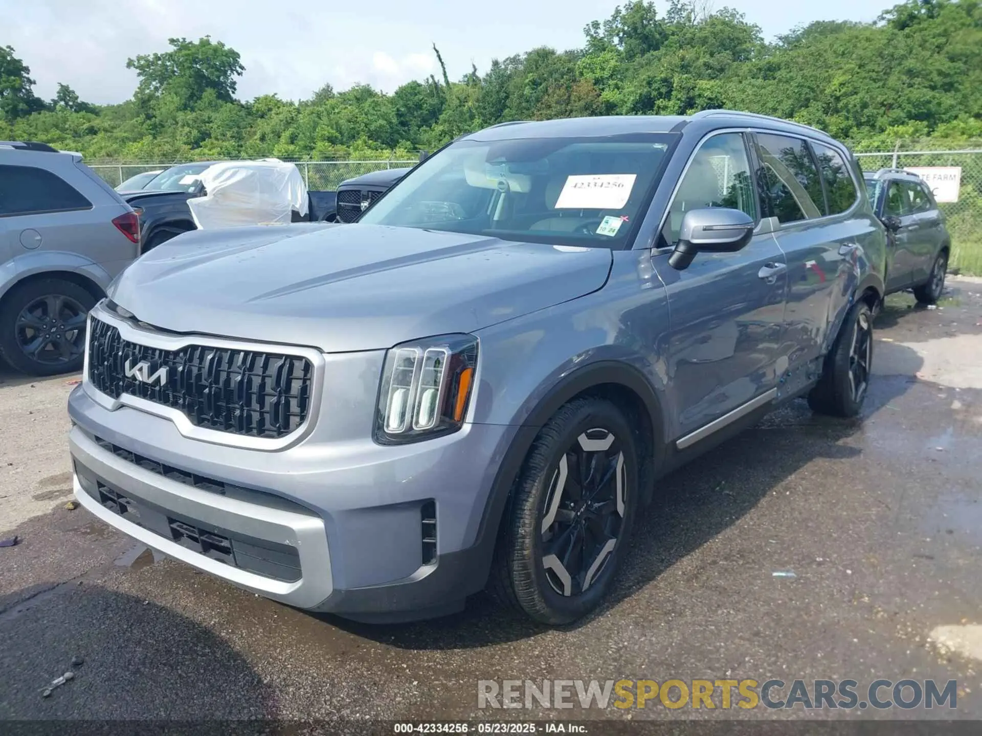 2 Фотография поврежденного автомобиля 5XYP34GC6PG382858 KIA TELLURIDE 2023