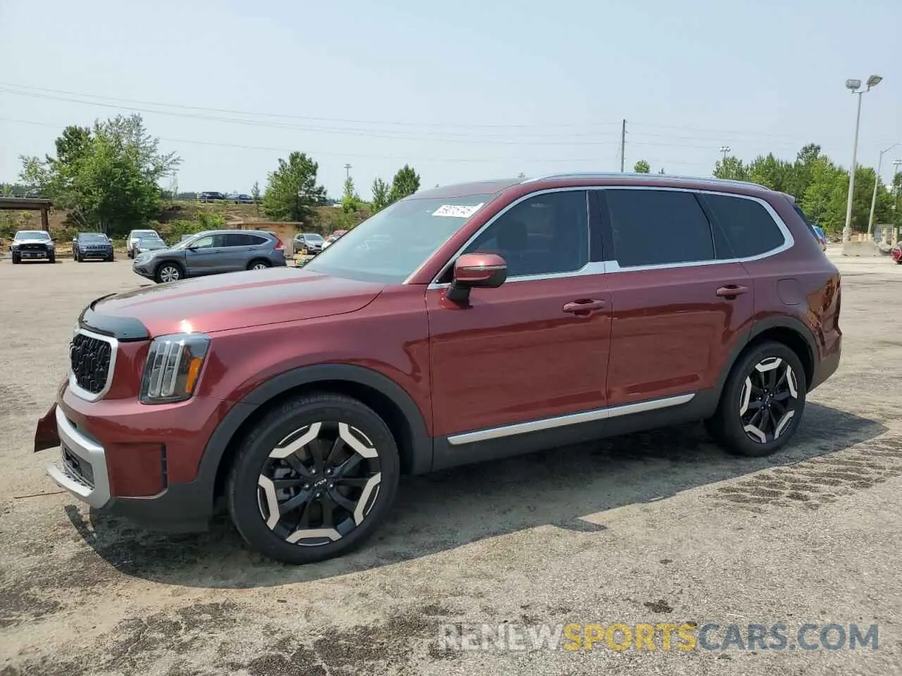 1 Photograph of a damaged car 5XYP3DGC4PG384995 KIA TELLURIDE 2023