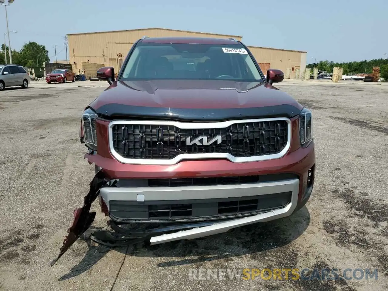 5 Photograph of a damaged car 5XYP3DGC4PG384995 KIA TELLURIDE 2023
