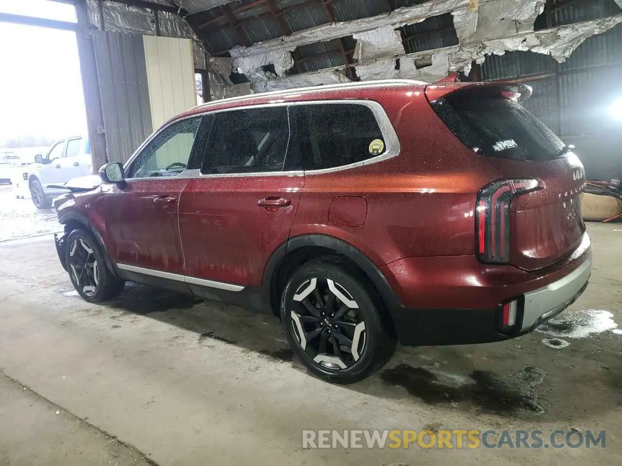 2 Photograph of a damaged car 5XYP3DGC7PG329859 KIA TELLURIDE 2023