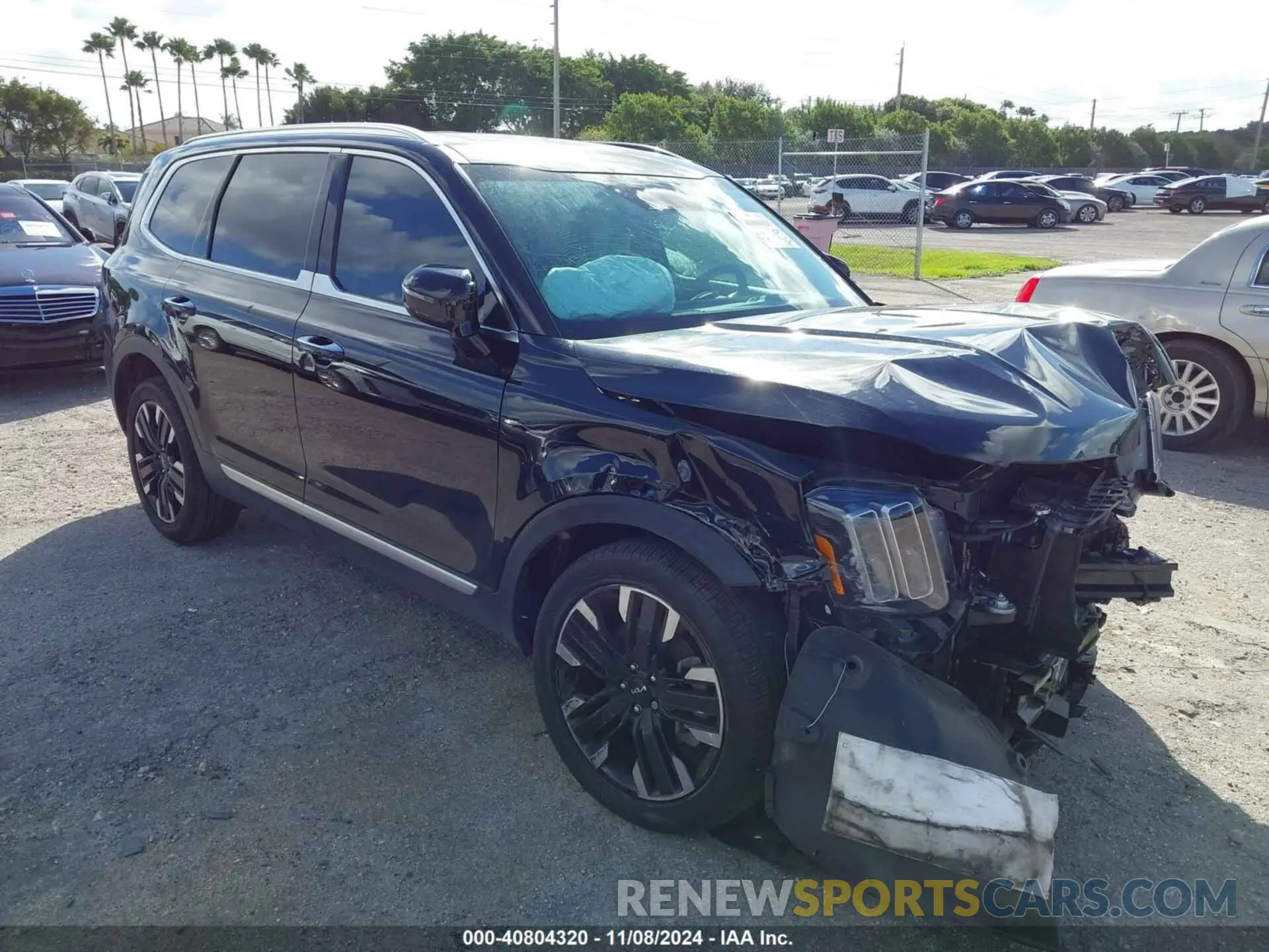 1 Photograph of a damaged car 5XYP54GC9PG401994 KIA TELLURIDE 2023