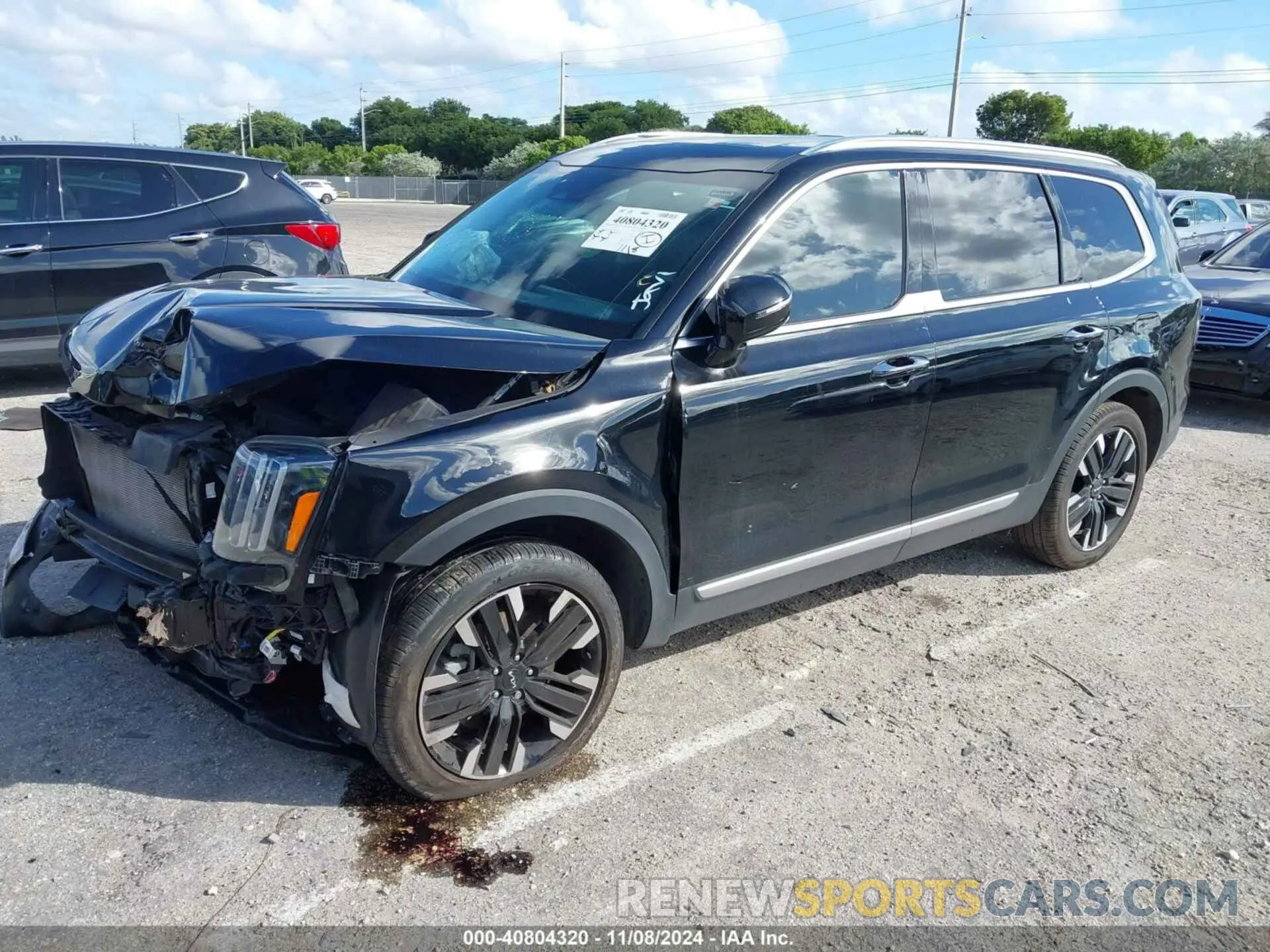 2 Photograph of a damaged car 5XYP54GC9PG401994 KIA TELLURIDE 2023