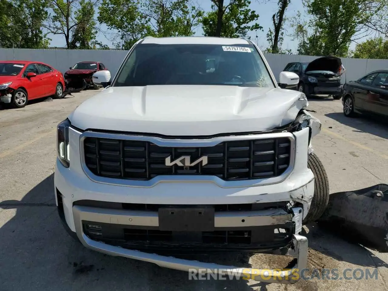 5 Photograph of a damaged car 5XYP5DGC1PG341113 KIA TELLURIDE 2023