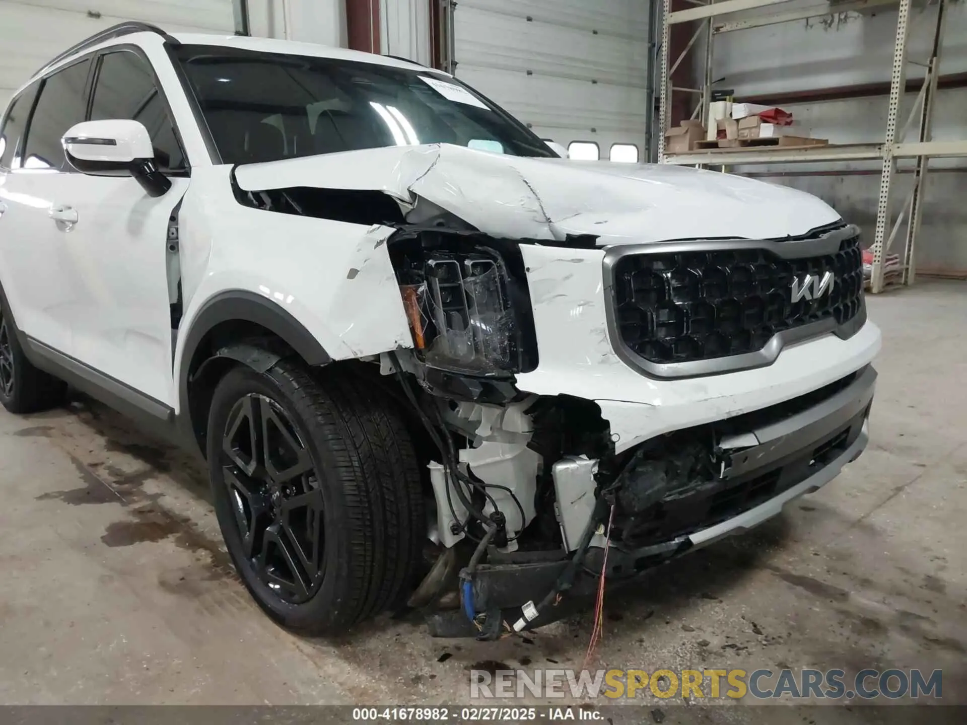 6 Фотография поврежденного автомобиля 5XYP5DGC2PG338138 KIA TELLURIDE 2023