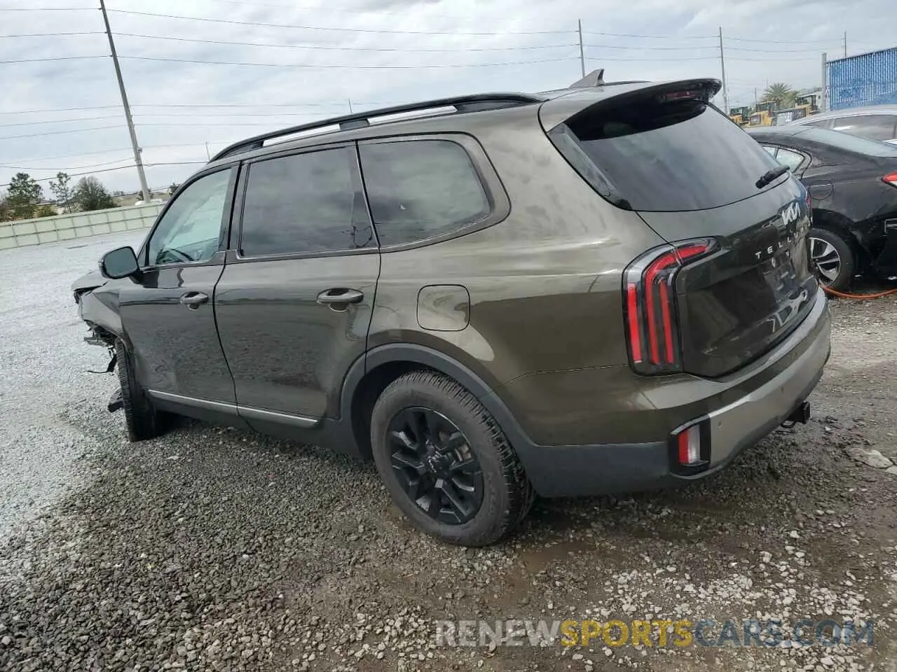 2 Photograph of a damaged car 5XYP5DGC3PG336673 KIA TELLURIDE 2023