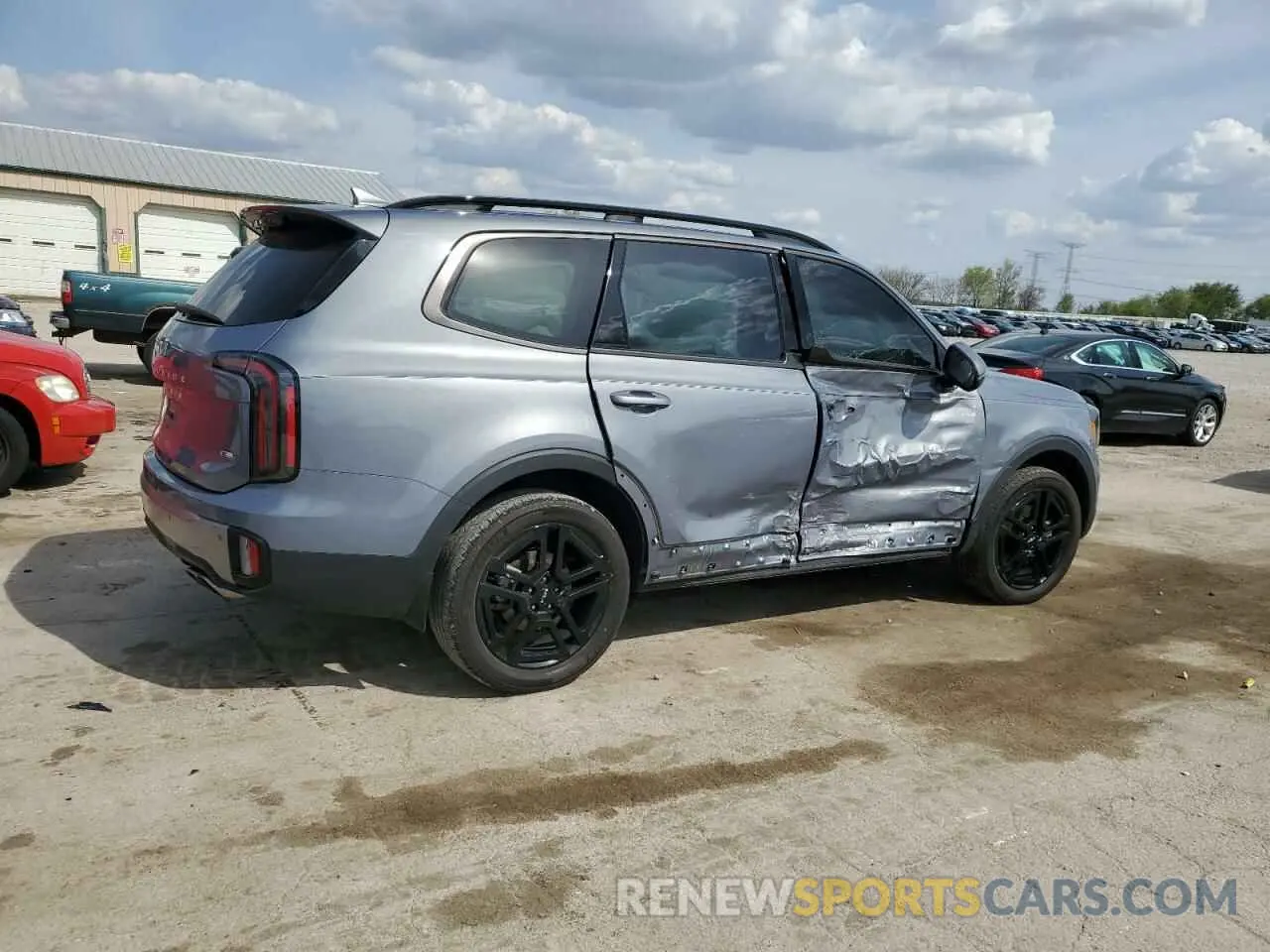 3 Photograph of a damaged car 5XYP5DGC3PG361752 KIA TELLURIDE 2023