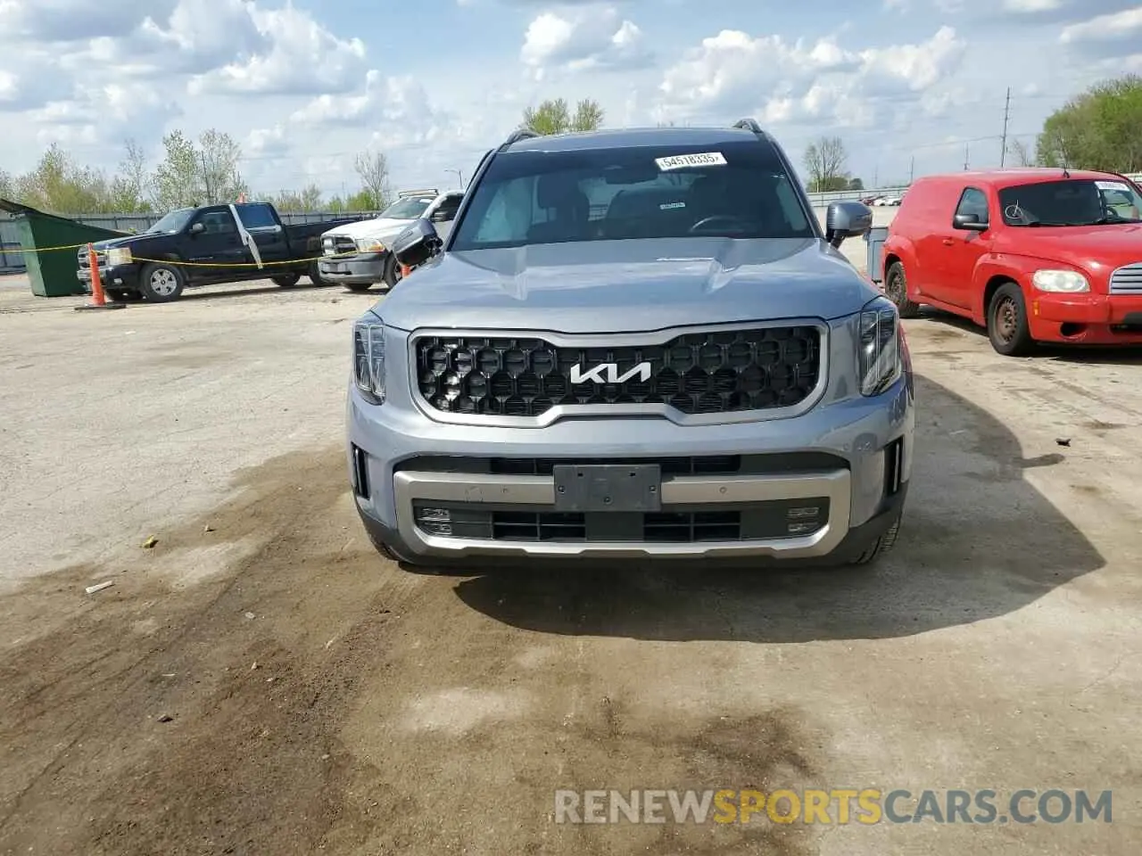 5 Photograph of a damaged car 5XYP5DGC3PG361752 KIA TELLURIDE 2023