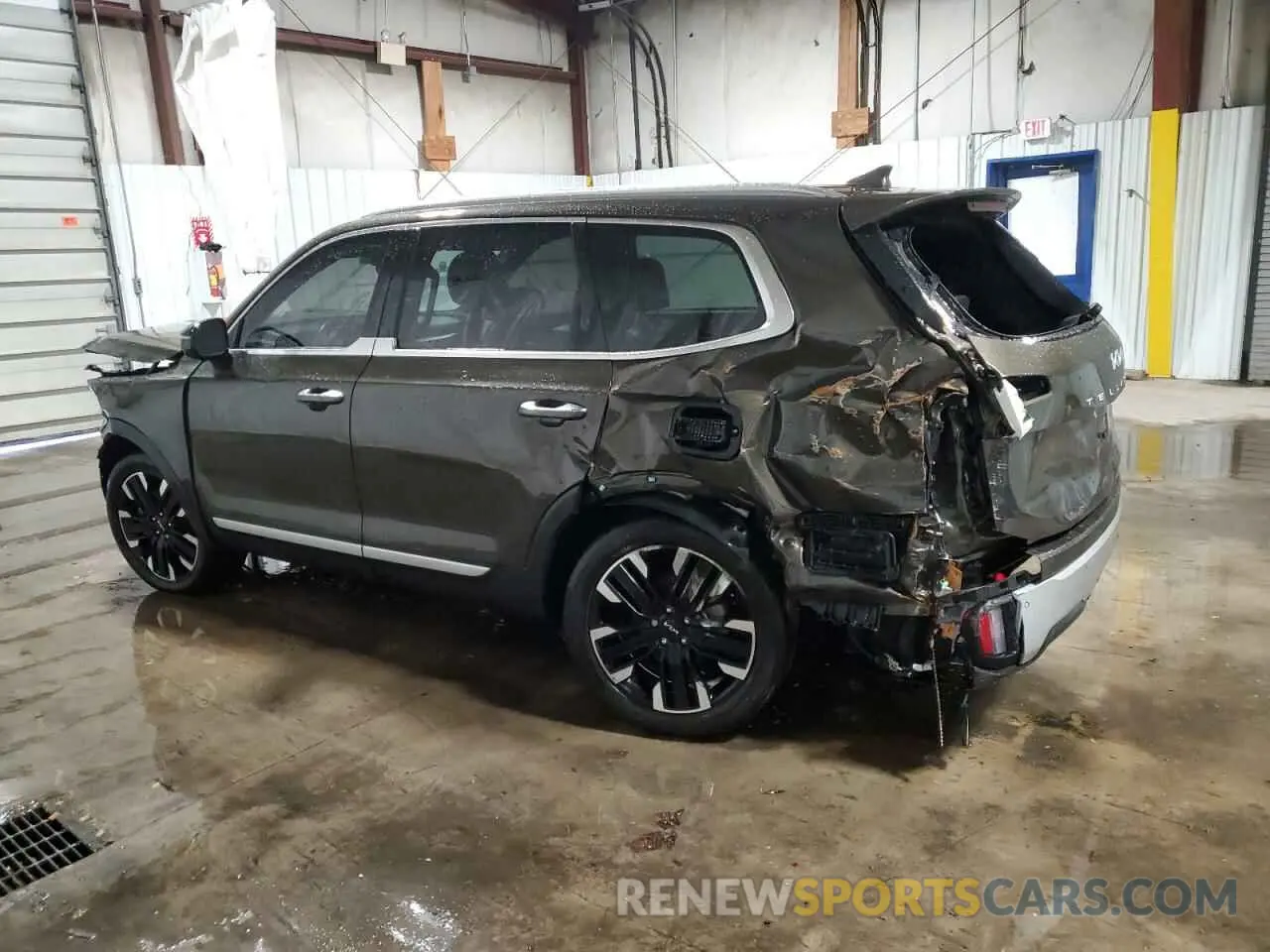2 Фотография поврежденного автомобиля 5XYP5DGC4PG355197 KIA TELLURIDE 2023