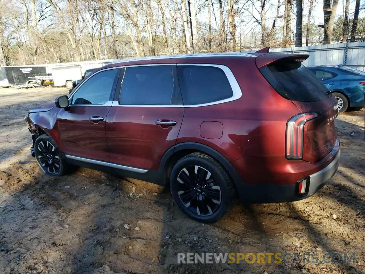 2 Photograph of a damaged car 5XYP5DGC5PG399807 KIA TELLURIDE 2023