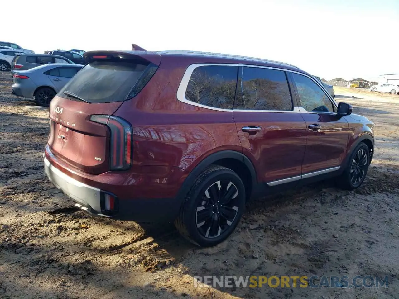 3 Photograph of a damaged car 5XYP5DGC5PG399807 KIA TELLURIDE 2023