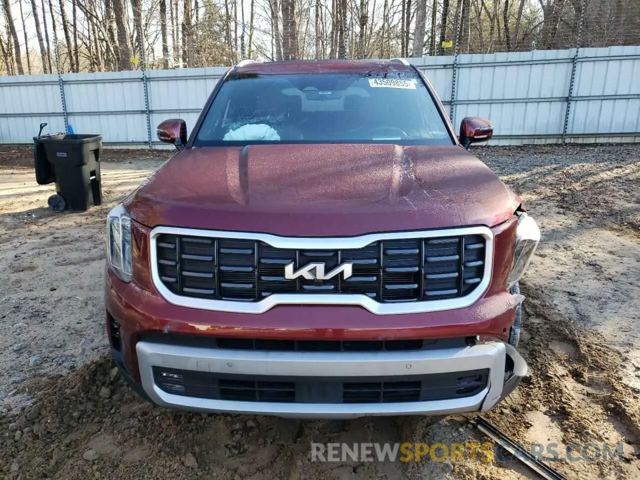 5 Photograph of a damaged car 5XYP5DGC5PG399807 KIA TELLURIDE 2023