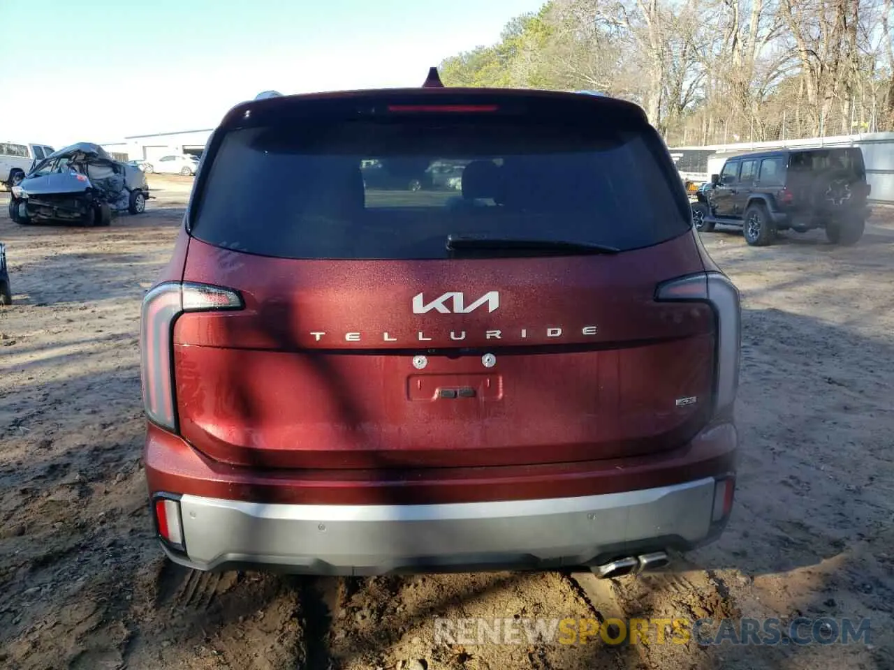 6 Photograph of a damaged car 5XYP5DGC5PG399807 KIA TELLURIDE 2023