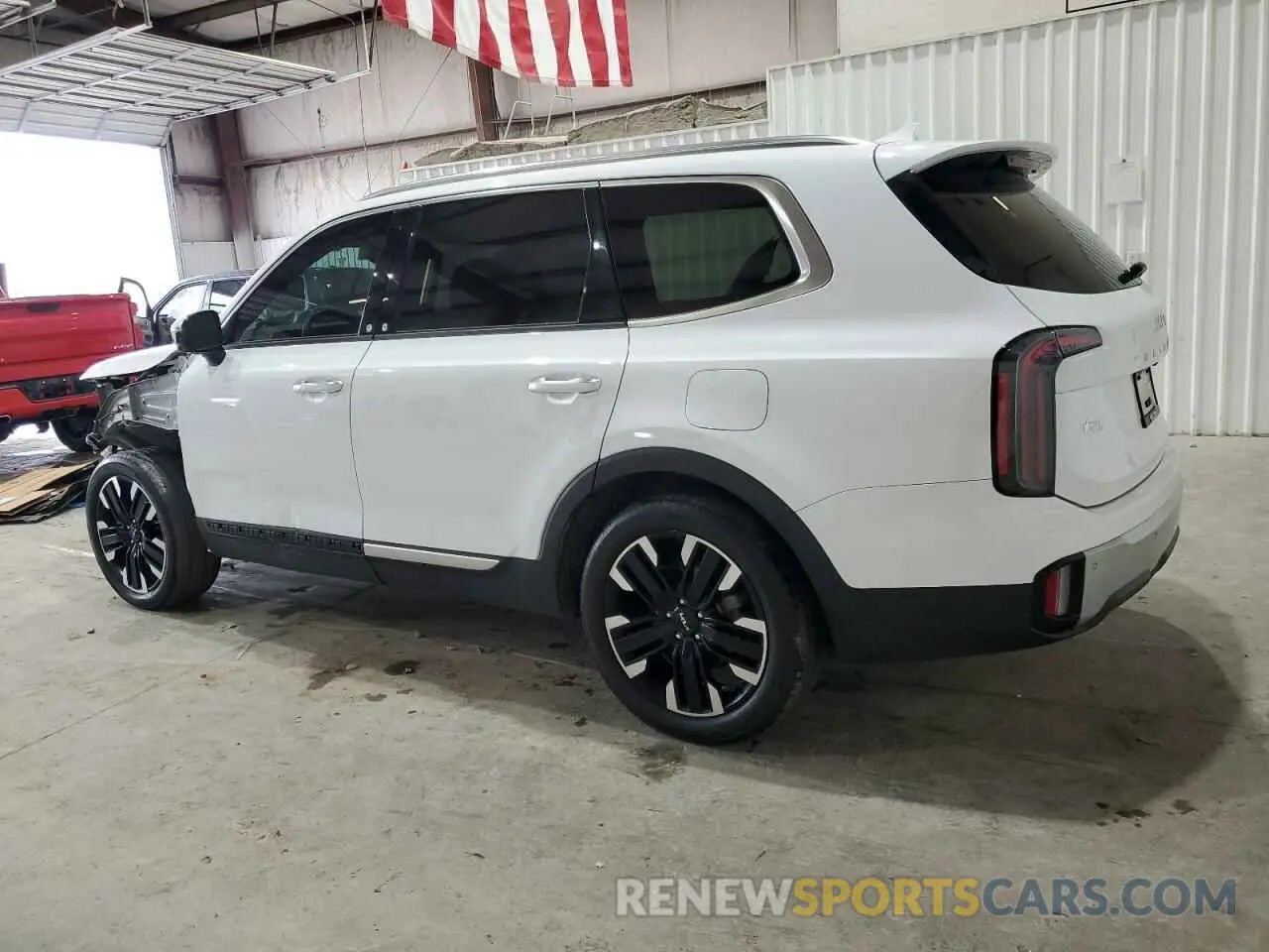 2 Photograph of a damaged car 5XYP5DGC8PG386128 KIA TELLURIDE 2023