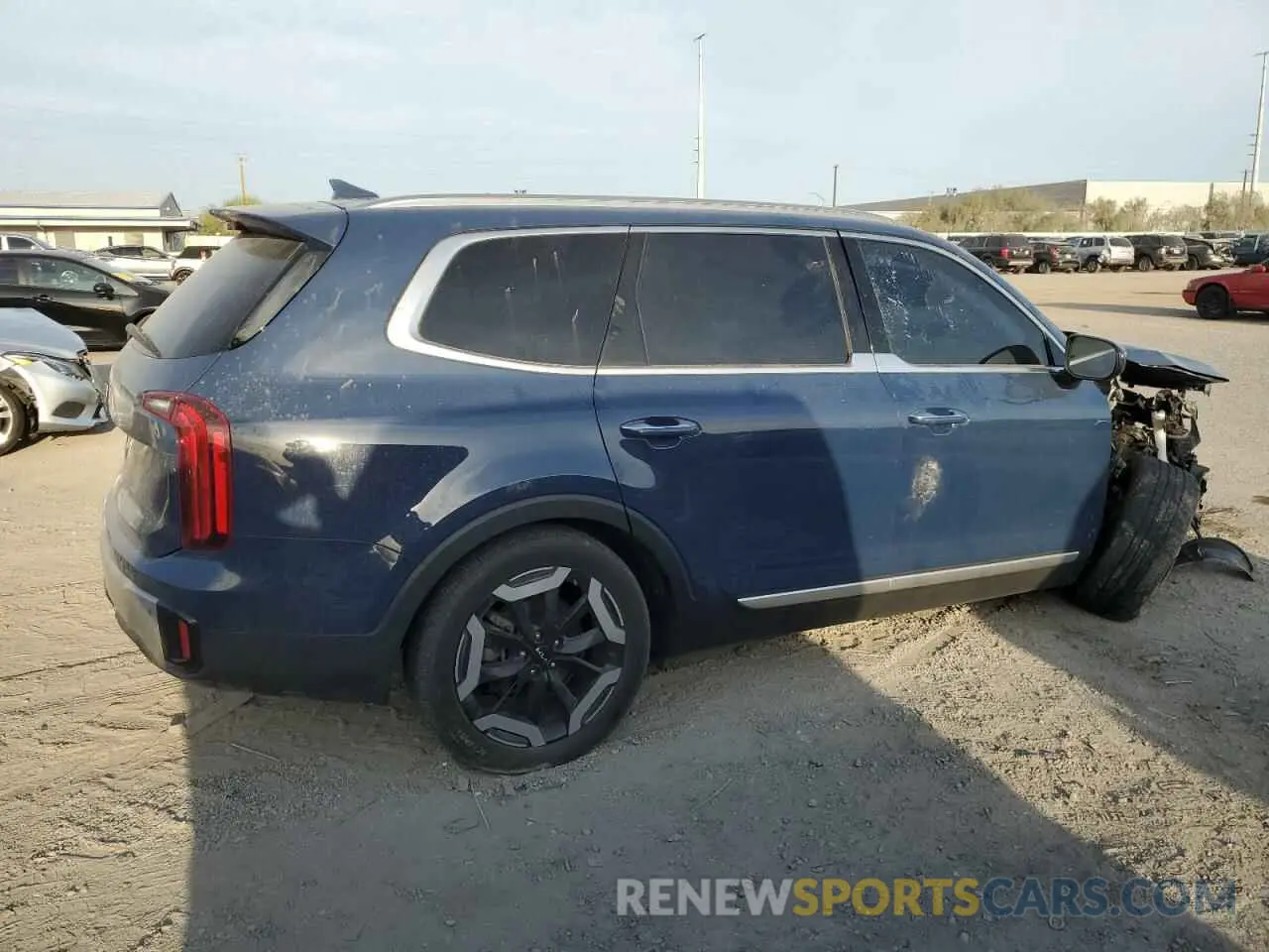 3 Фотография поврежденного автомобиля 5XYP64GC0PG383642 KIA TELLURIDE 2023