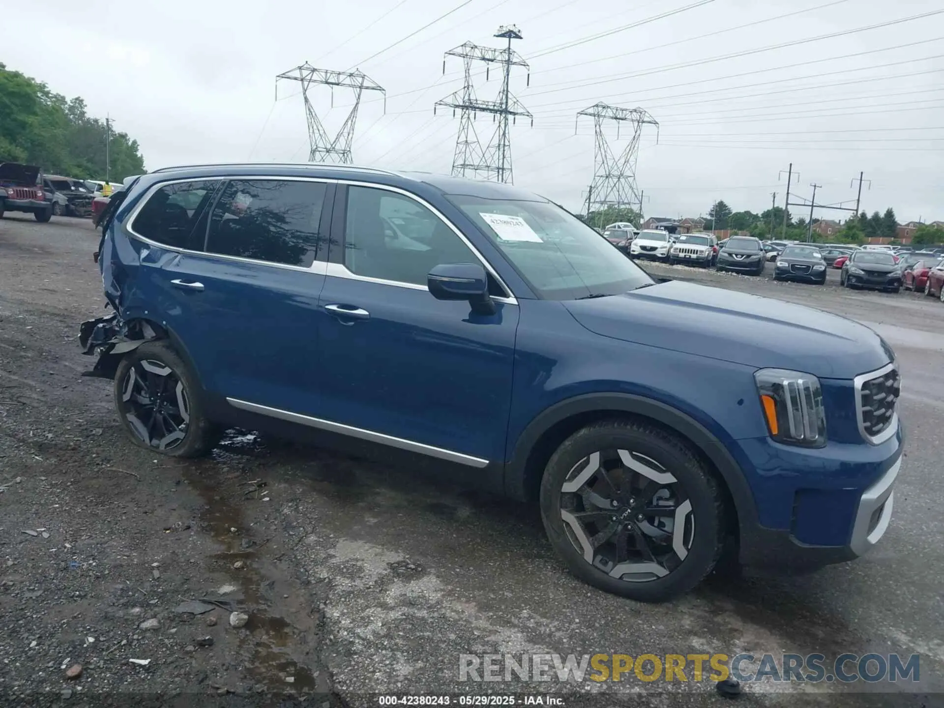 1 Photograph of a damaged car 5XYP64GC0PG391725 KIA TELLURIDE 2023