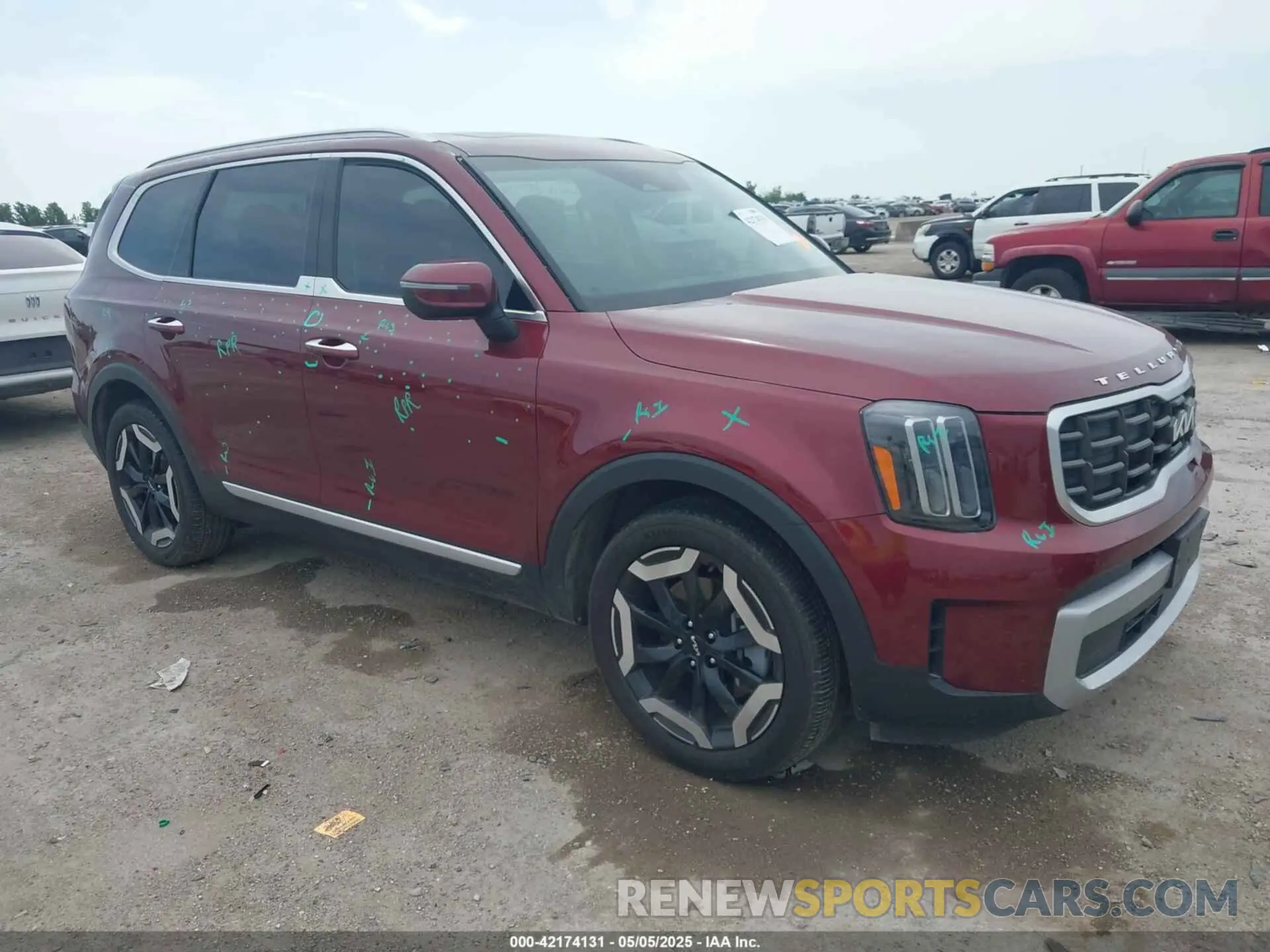 1 Фотография поврежденного автомобиля 5XYP64GC1PG352240 KIA TELLURIDE 2023