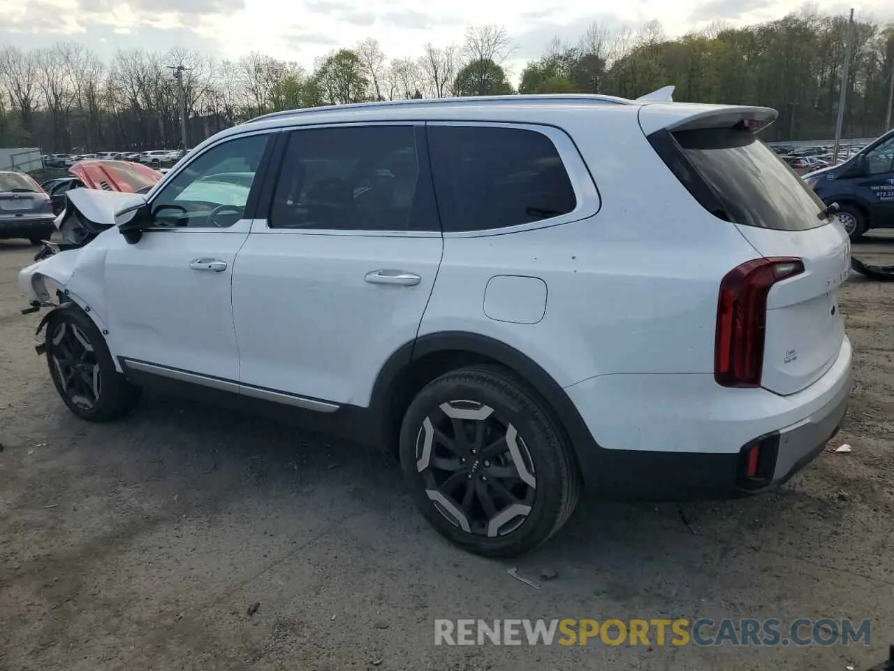 2 Фотография поврежденного автомобиля 5XYP6DGC0PG384872 KIA TELLURIDE 2023