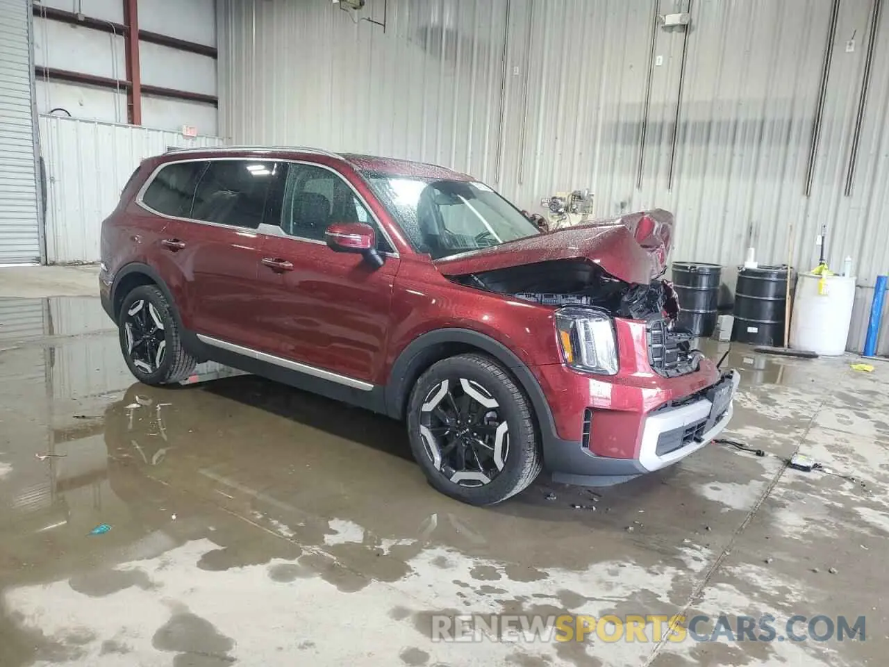 4 Photograph of a damaged car 5XYP6DGC1PG400495 KIA TELLURIDE 2023