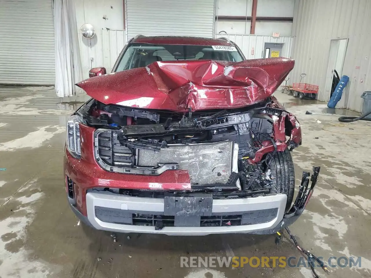 5 Photograph of a damaged car 5XYP6DGC1PG400495 KIA TELLURIDE 2023