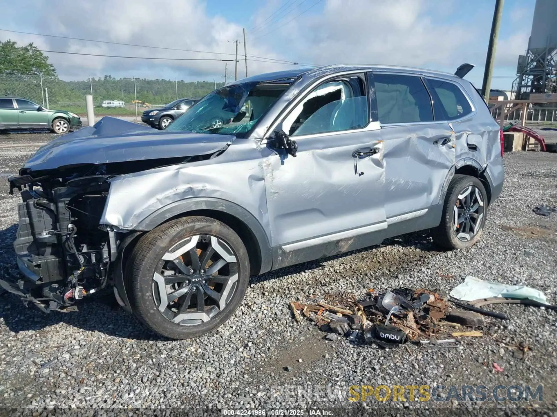 2 Фотография поврежденного автомобиля 5XYP6DGC2PG396165 KIA TELLURIDE 2023