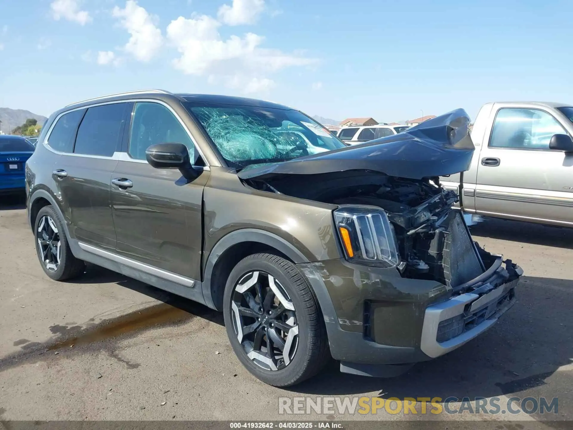 1 Фотография поврежденного автомобиля 5XYP6DGC3PG359562 KIA TELLURIDE 2023