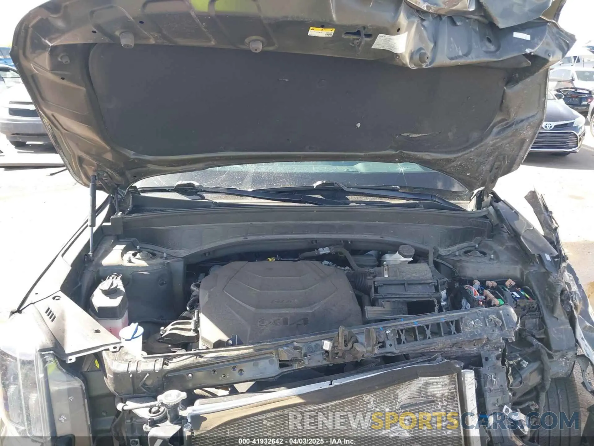 10 Фотография поврежденного автомобиля 5XYP6DGC3PG359562 KIA TELLURIDE 2023