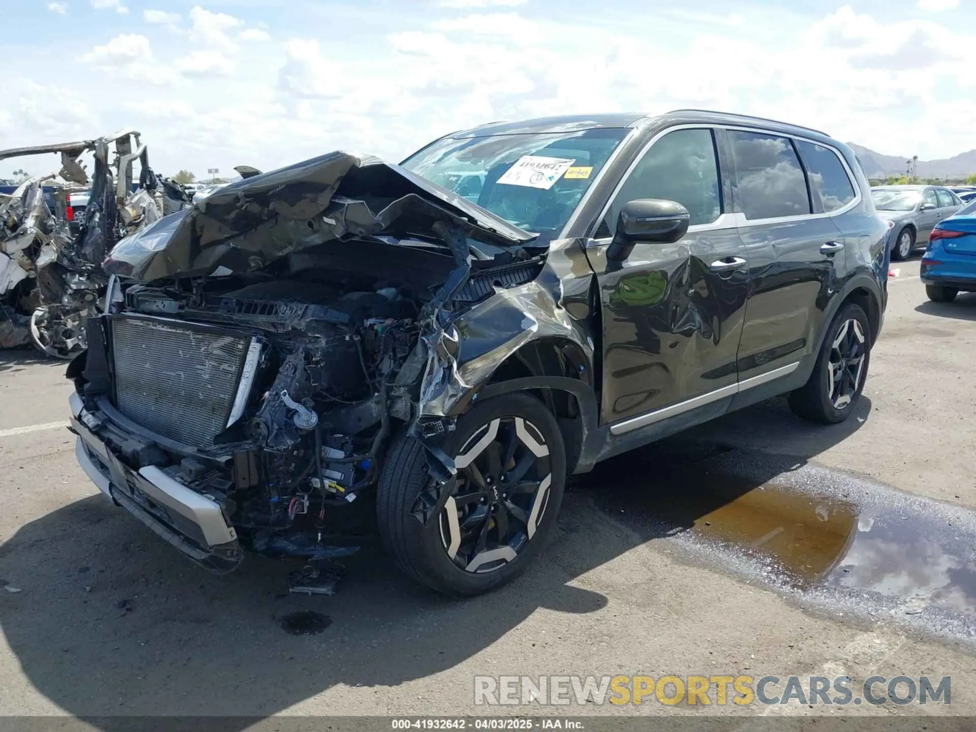 2 Фотография поврежденного автомобиля 5XYP6DGC3PG359562 KIA TELLURIDE 2023