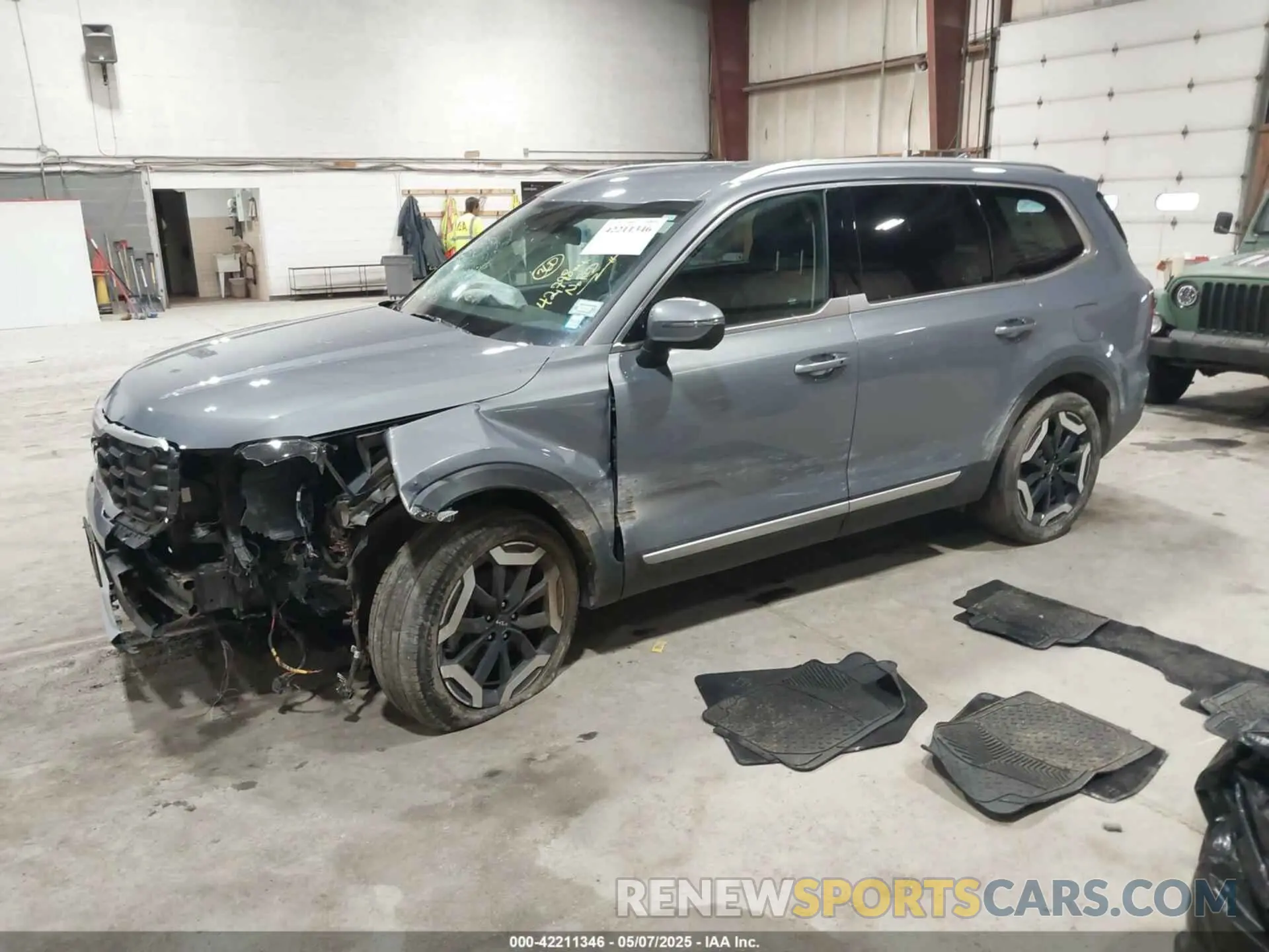 2 Photograph of a damaged car 5XYP6DGC3PG407285 KIA TELLURIDE 2023
