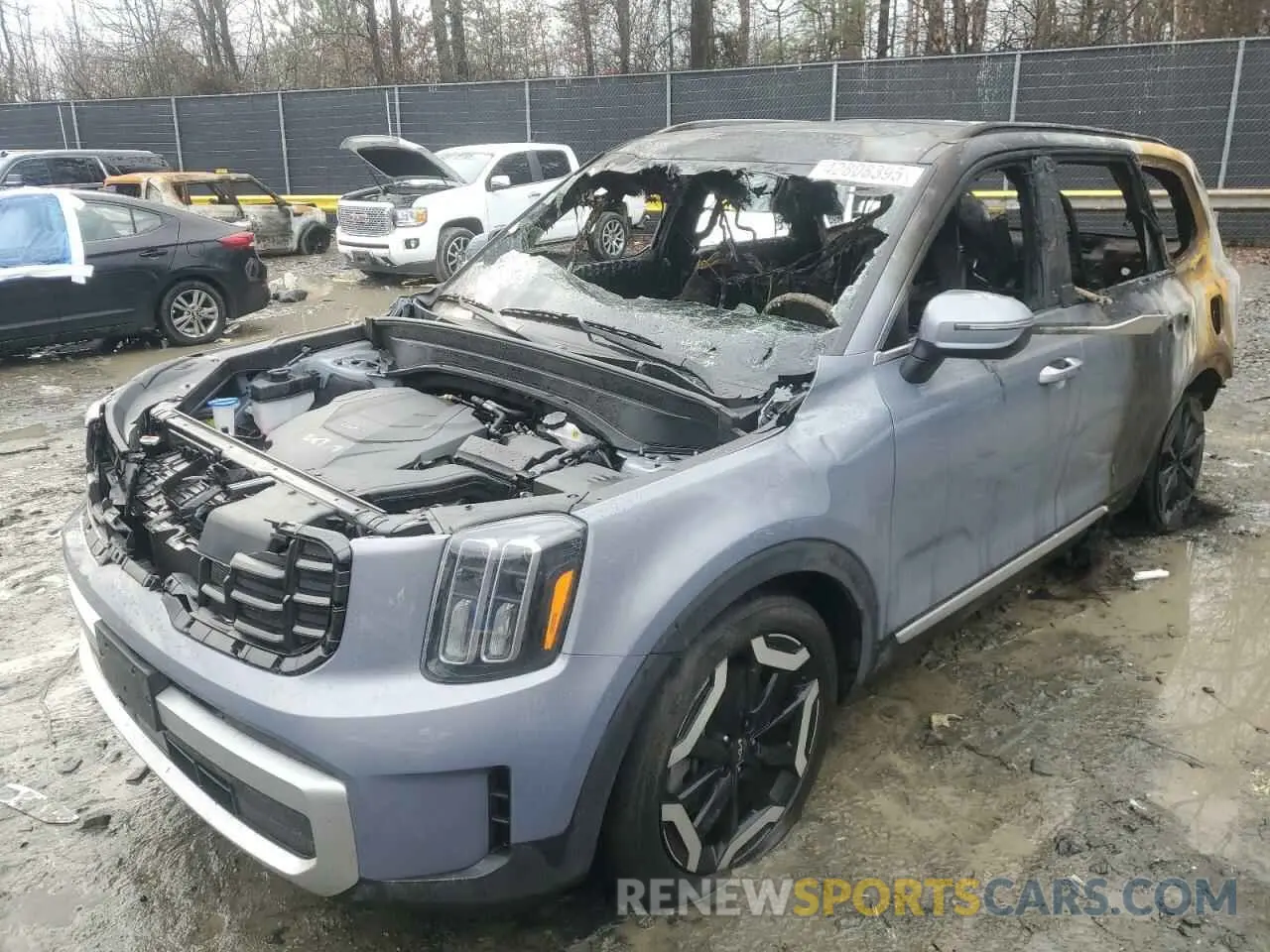 1 Фотография поврежденного автомобиля 5XYP6DGC4PG343032 KIA TELLURIDE 2023
