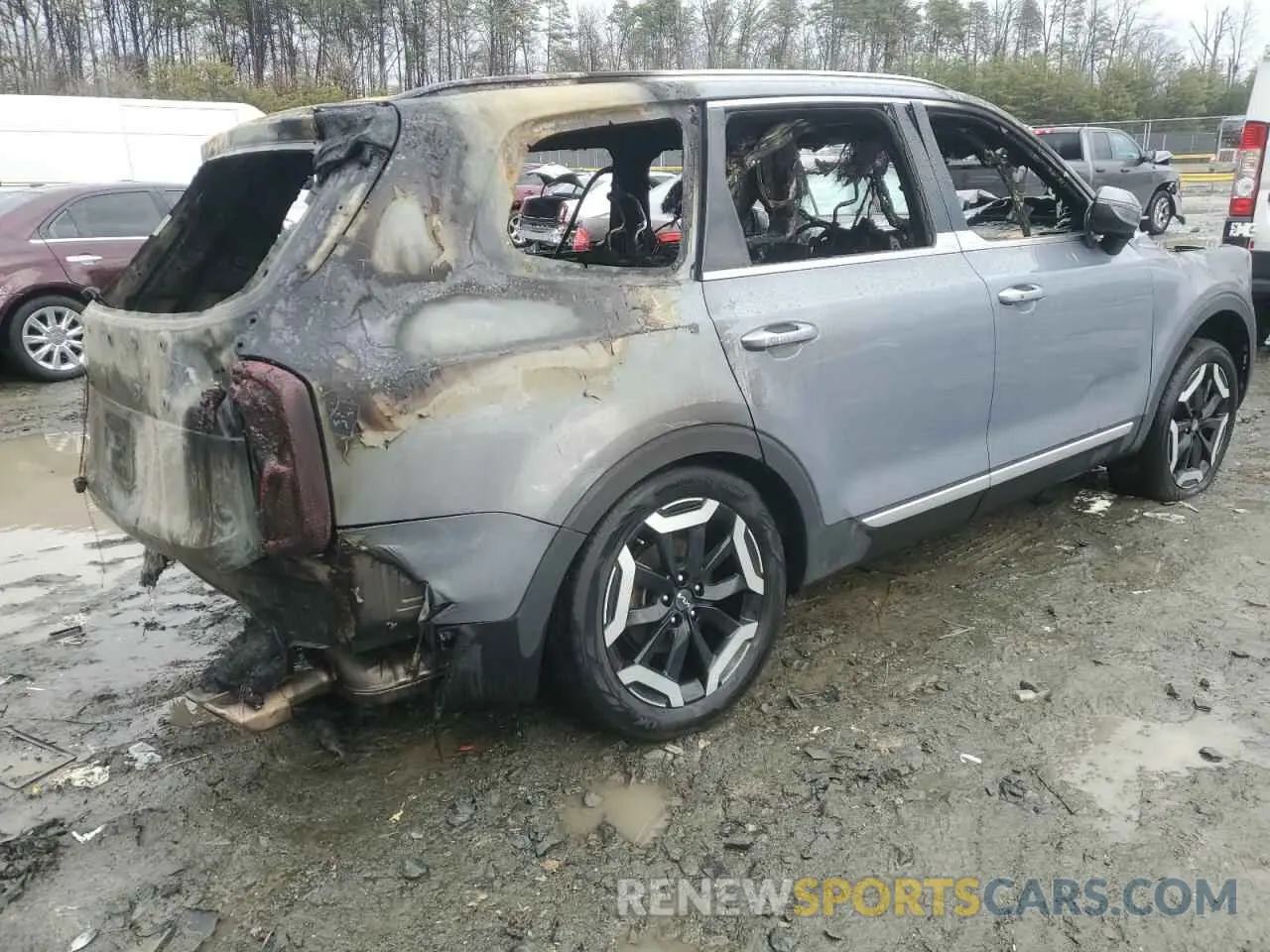 3 Фотография поврежденного автомобиля 5XYP6DGC4PG343032 KIA TELLURIDE 2023
