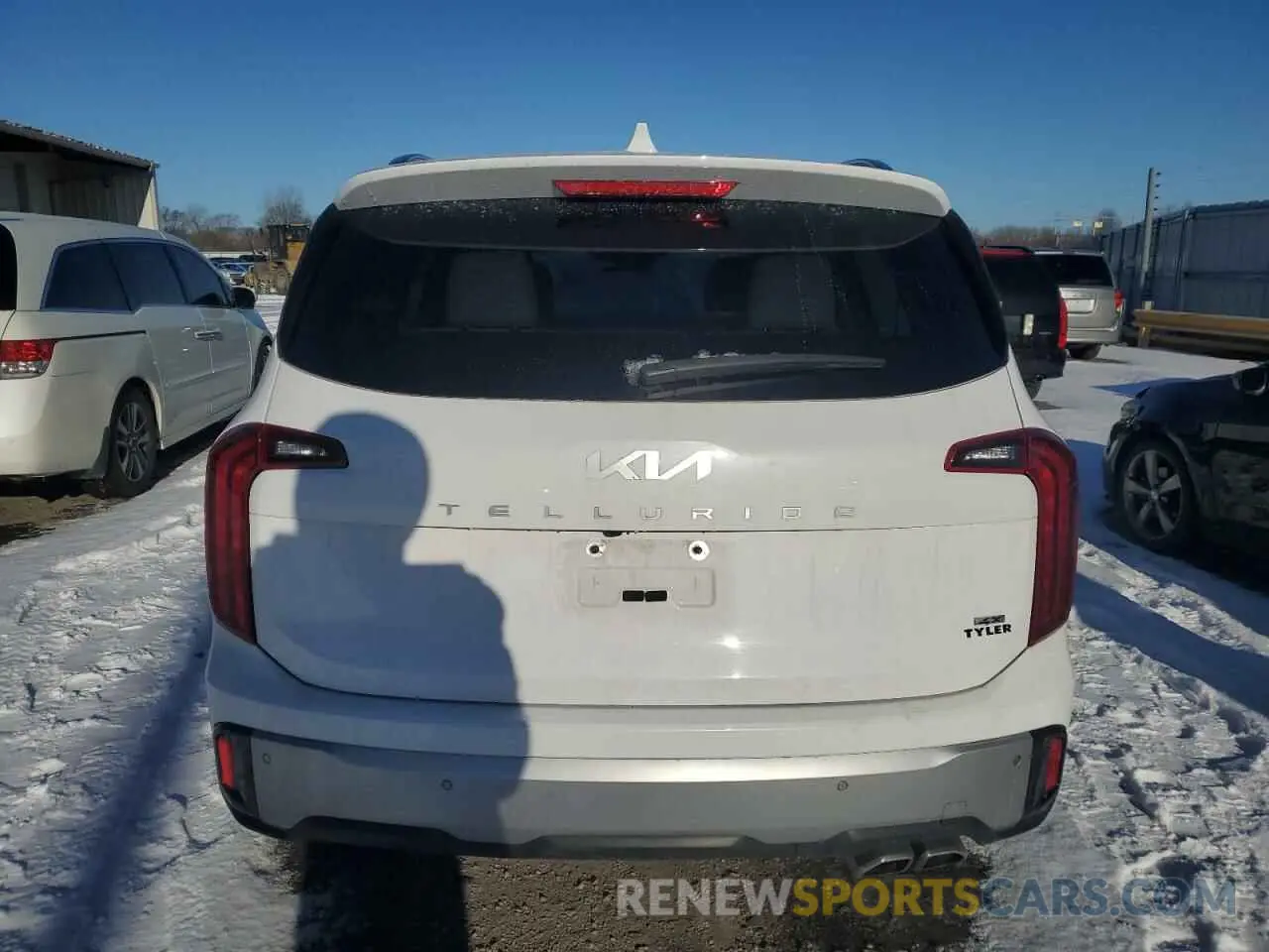 6 Фотография поврежденного автомобиля 5XYP6DGC7PG345454 KIA TELLURIDE 2023
