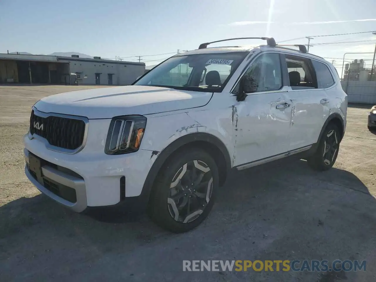 1 Photograph of a damaged car 5XYP34GC0RG553767 KIA TELLURIDE 2024