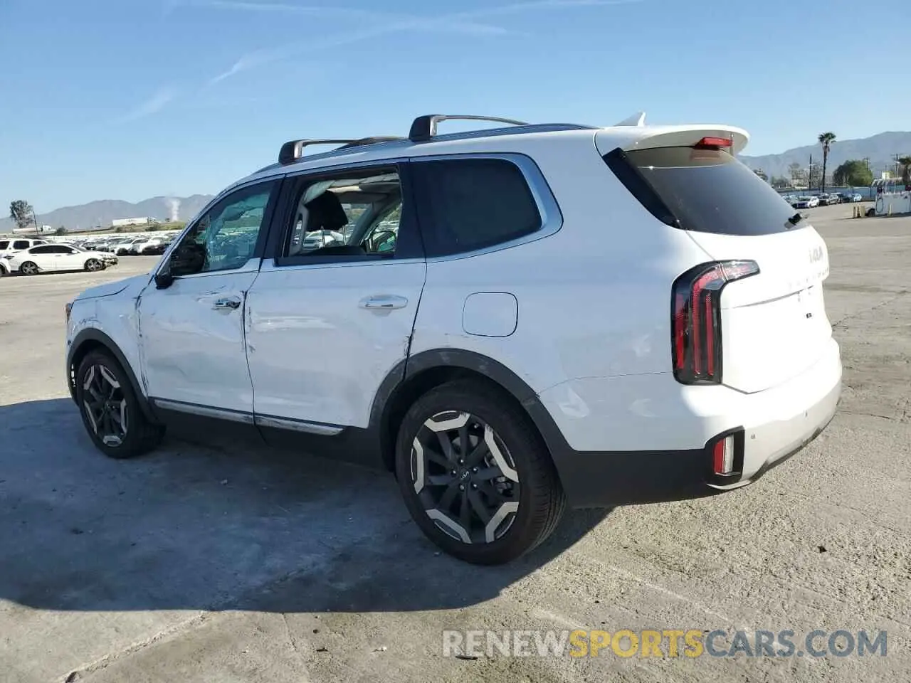 2 Photograph of a damaged car 5XYP34GC0RG553767 KIA TELLURIDE 2024