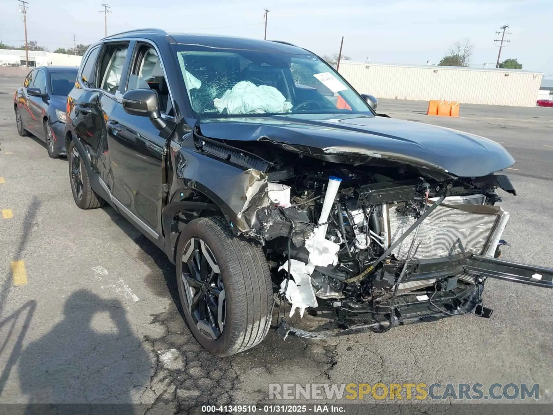 1 Photograph of a damaged car 5XYP34GC3RG521217 KIA TELLURIDE 2024