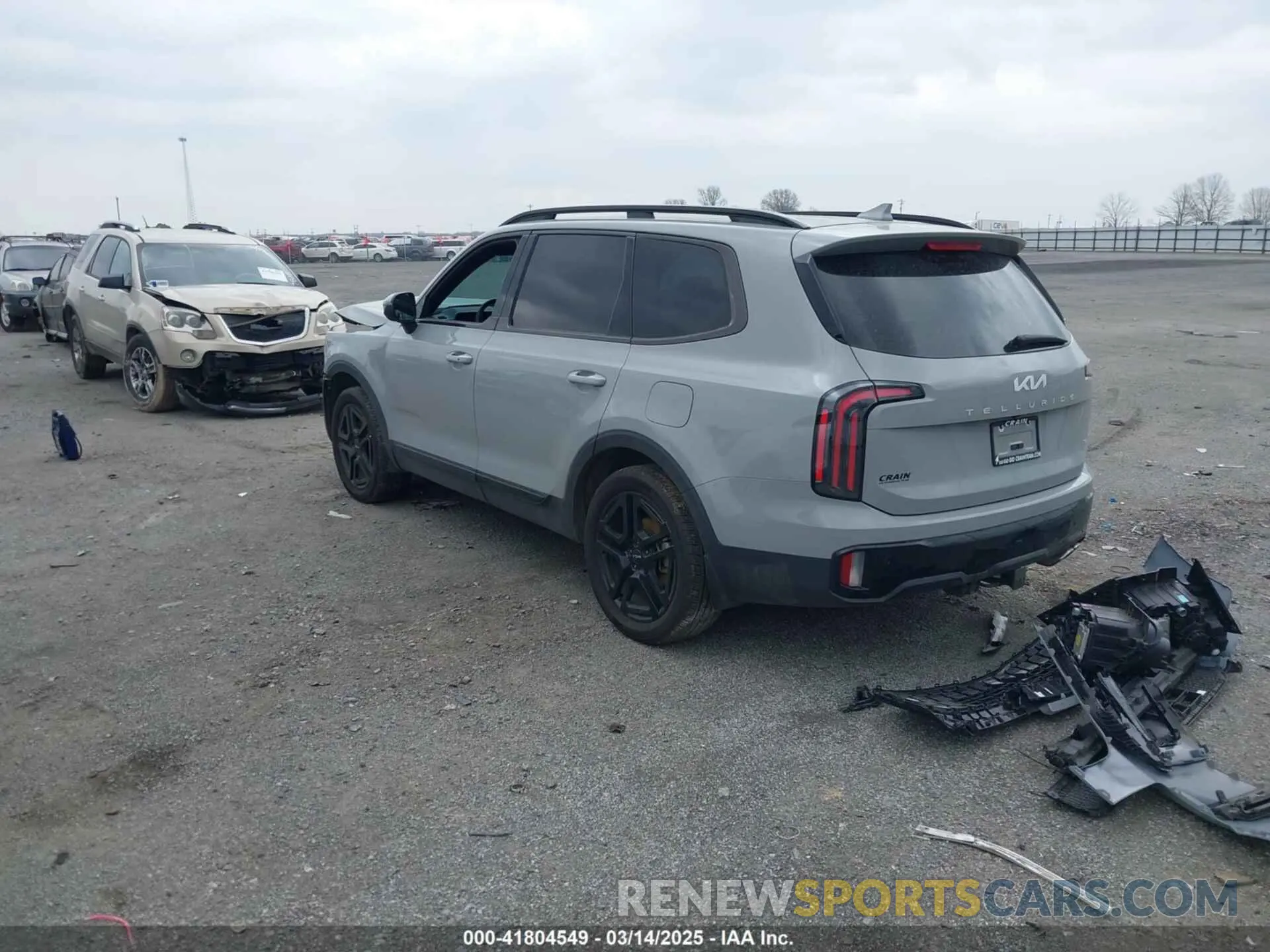 3 Фотография поврежденного автомобиля 5XYP3DGC2RG496309 KIA TELLURIDE 2024