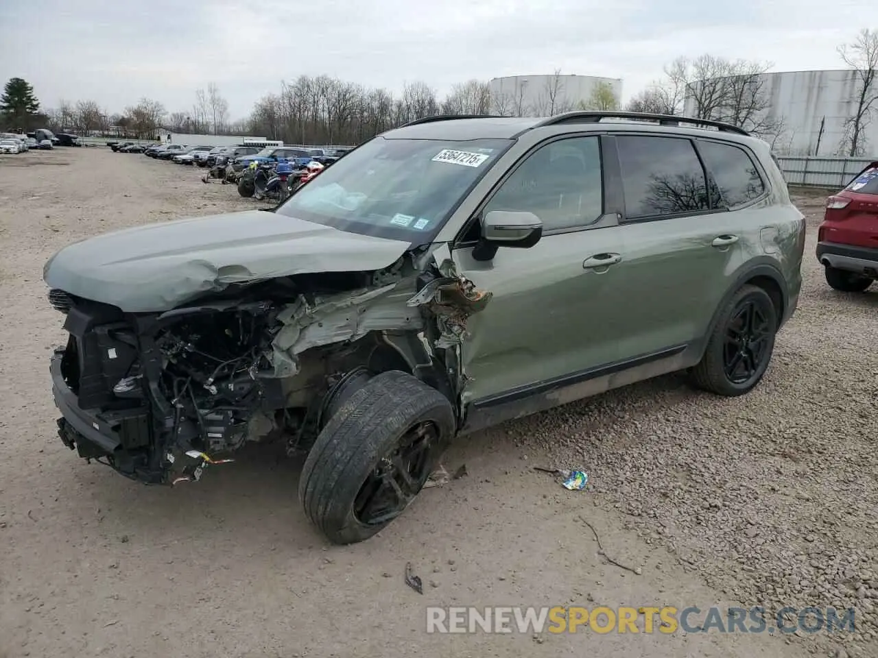 1 Photograph of a damaged car 5XYP3DGC7RG454296 KIA TELLURIDE 2024