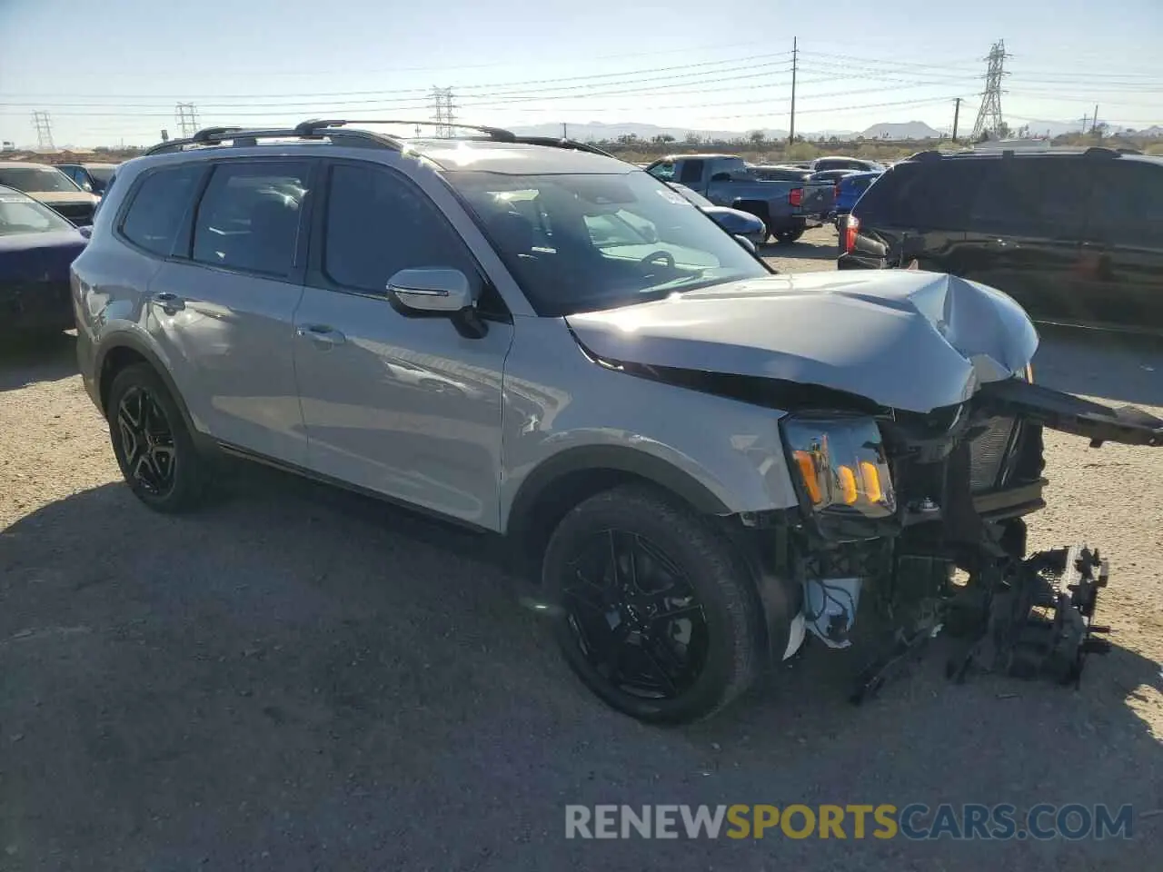 4 Photograph of a damaged car 5XYP3DGC9RG425737 KIA TELLURIDE 2024