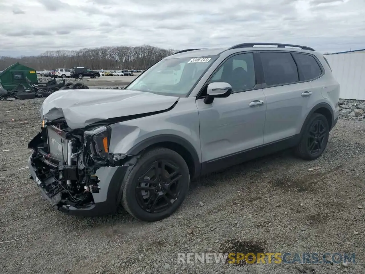 1 Photograph of a damaged car 5XYP3DGC9RG564041 KIA TELLURIDE 2024