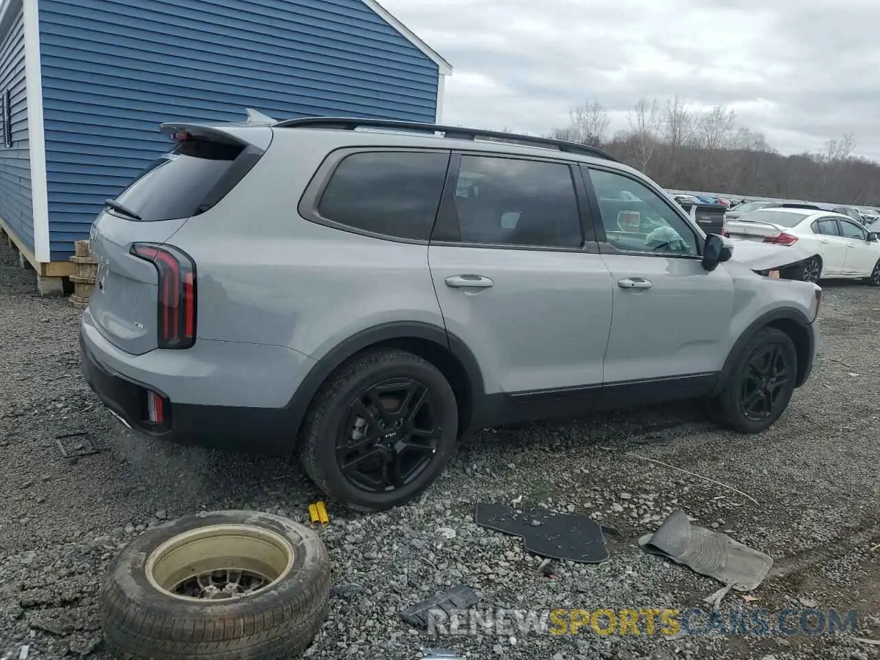 3 Photograph of a damaged car 5XYP3DGC9RG564041 KIA TELLURIDE 2024