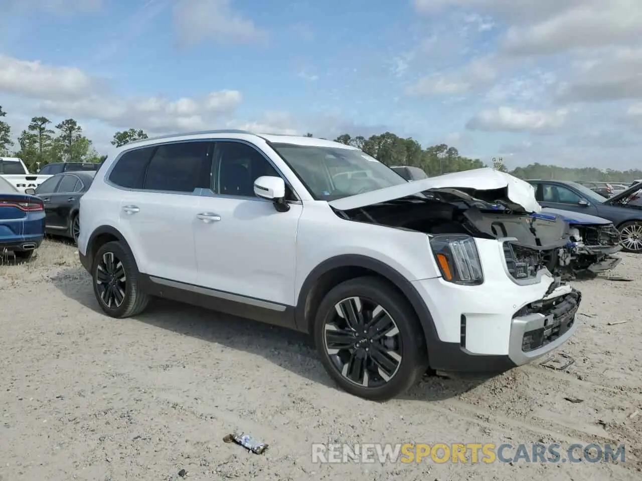 4 Фотография поврежденного автомобиля 5XYP54GC7RG427657 KIA TELLURIDE 2024