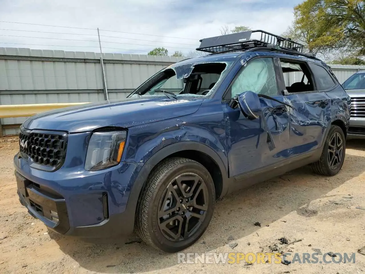1 Photograph of a damaged car 5XYP5DGC8RG438666 KIA TELLURIDE 2024