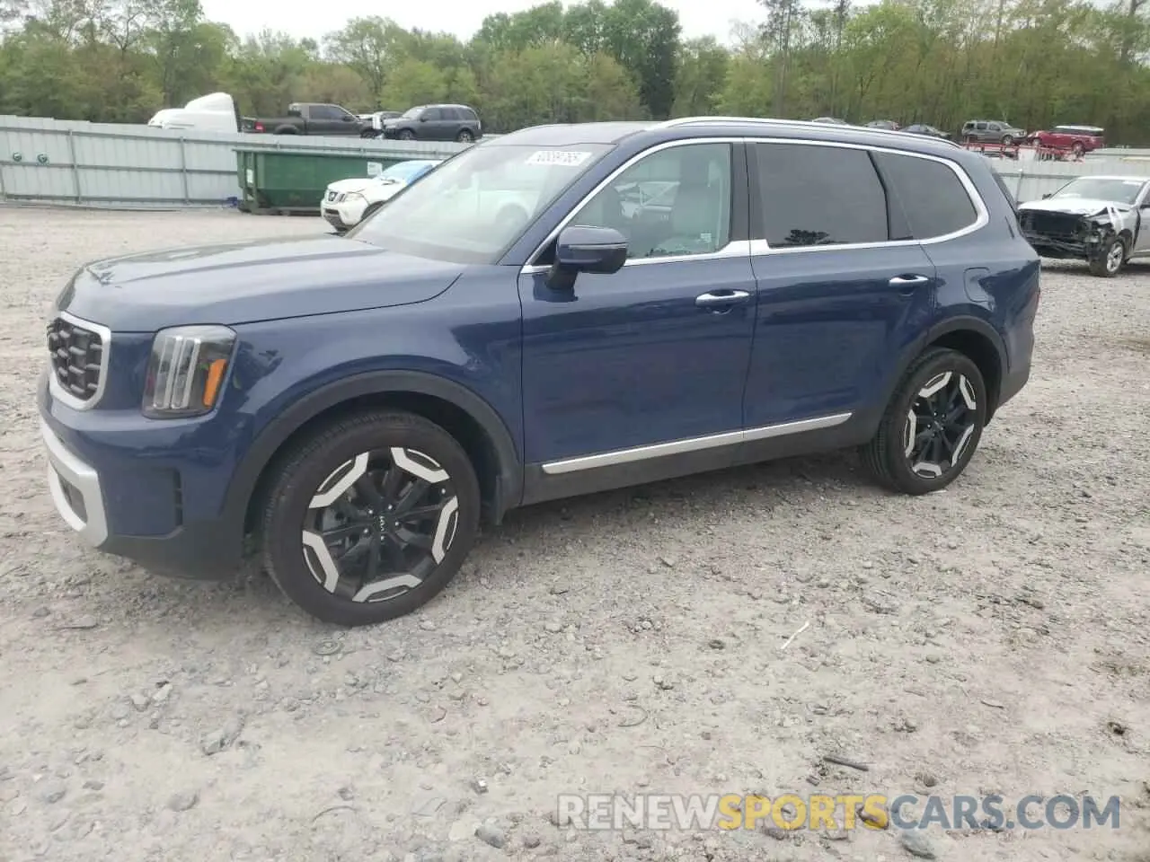 1 Photograph of a damaged car 5XYP64GC5RG551861 KIA TELLURIDE 2024