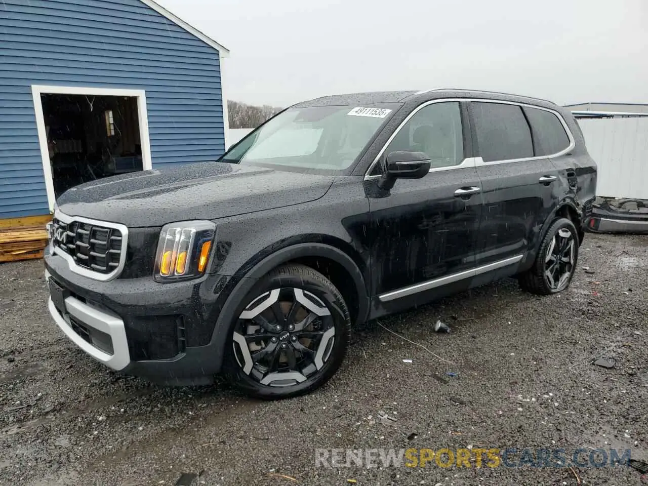 1 Photograph of a damaged car 5XYP6DGC8RG563289 KIA TELLURIDE 2024