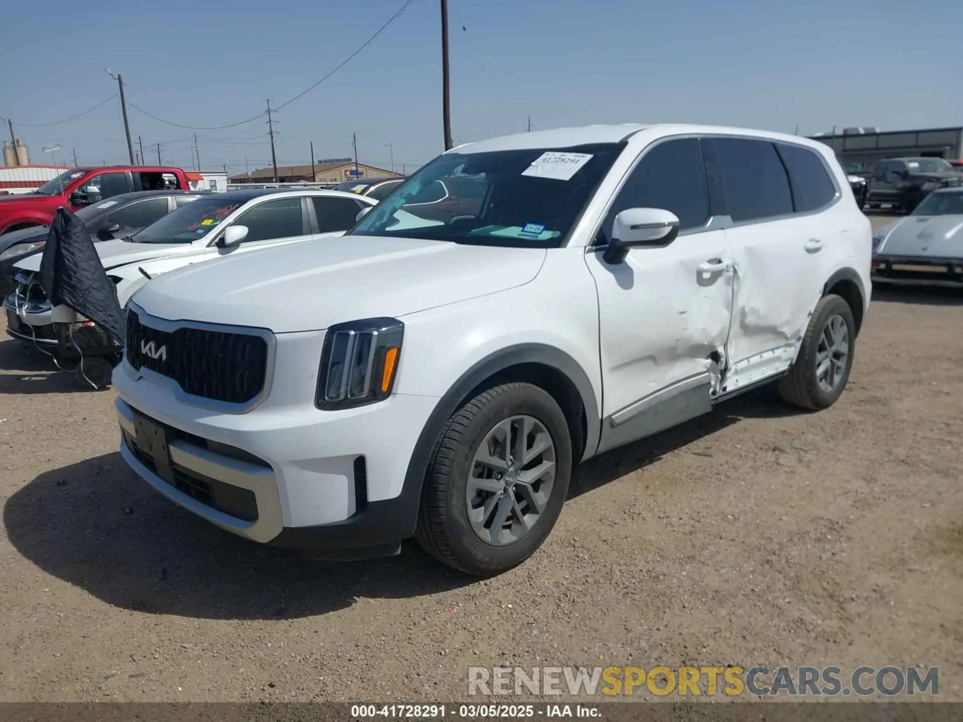 2 Фотография поврежденного автомобиля 5XYP24GC9SG567434 KIA TELLURIDE 2025
