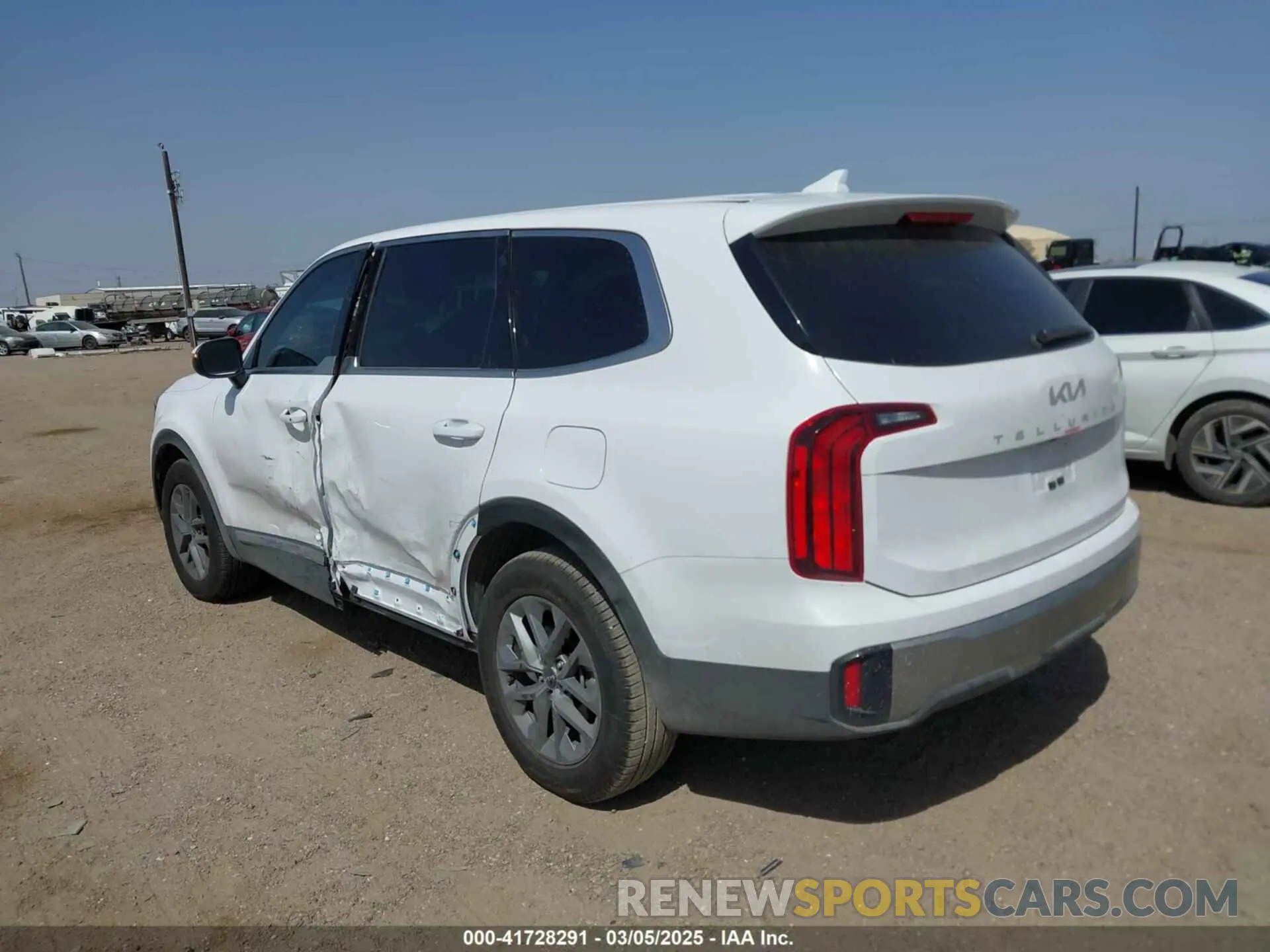 3 Фотография поврежденного автомобиля 5XYP24GC9SG567434 KIA TELLURIDE 2025