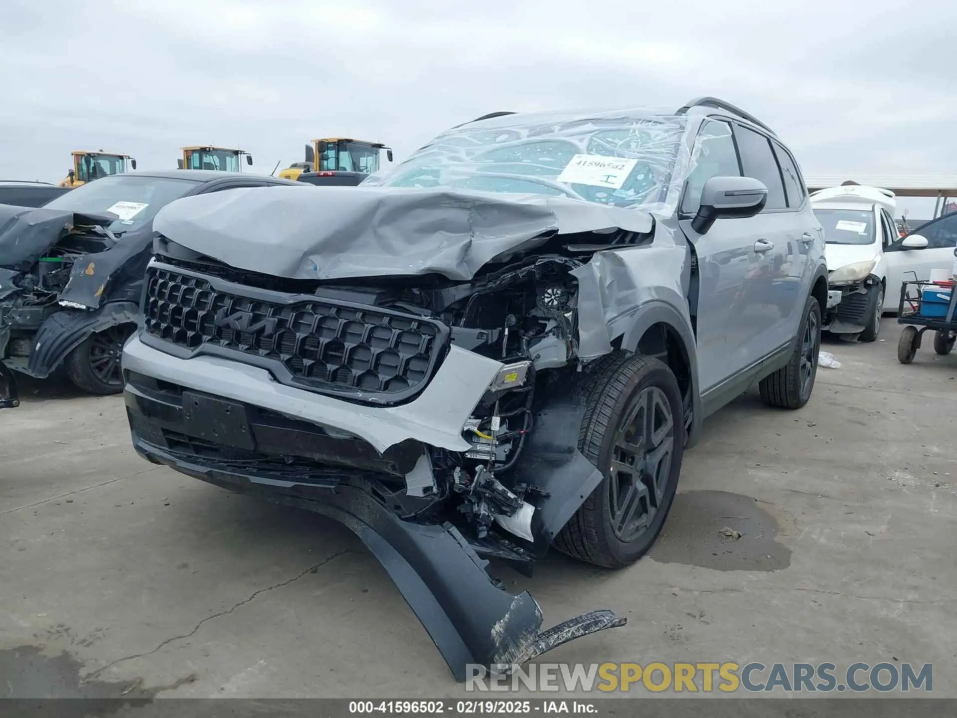 2 Фотография поврежденного автомобиля 5XYP3DGC1SG569689 KIA TELLURIDE 2025